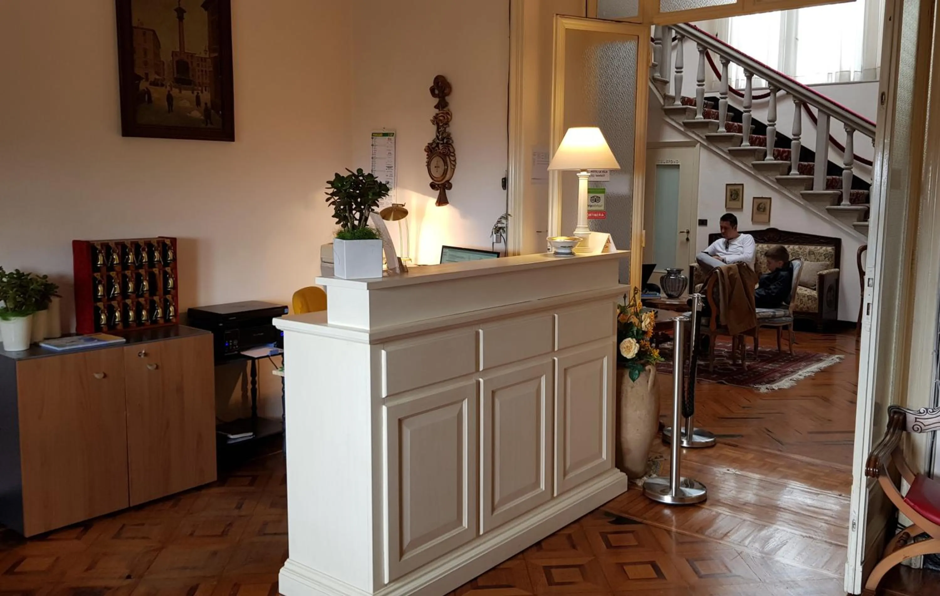 Lobby or reception in Hotel La Vela-Castello Il Rifugio