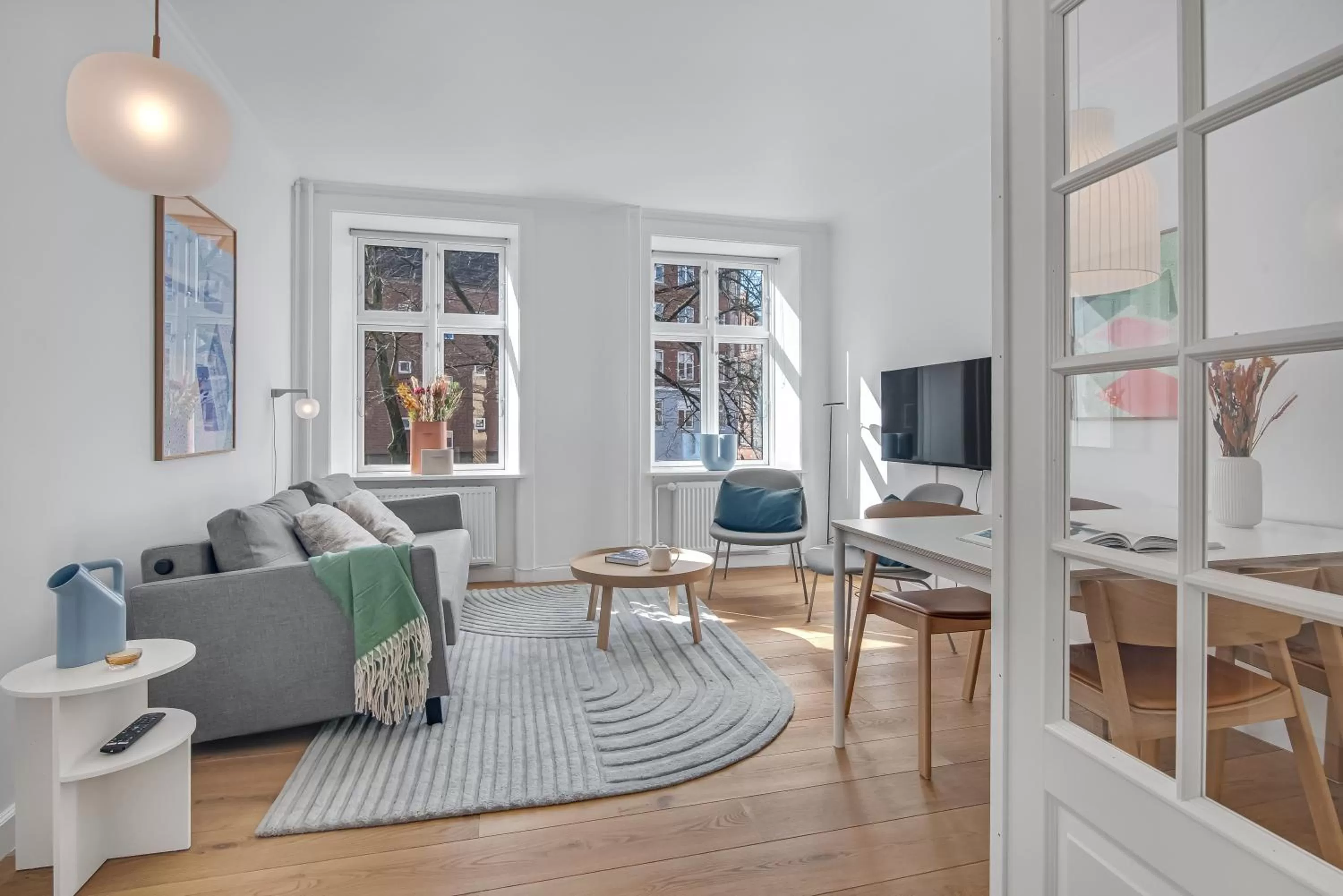 TV and multimedia, Seating Area in NABO Hotel Apartments