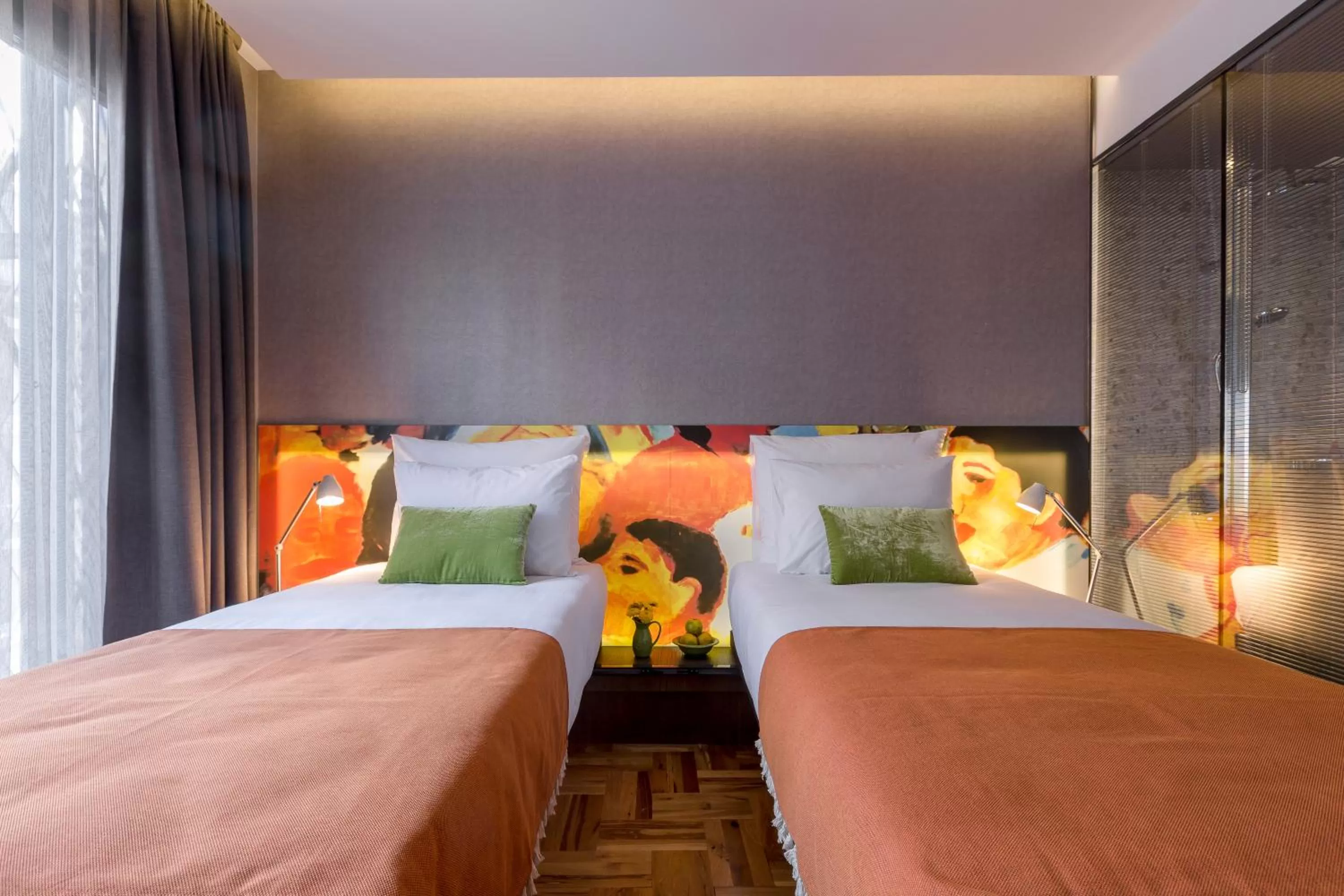 Bedroom, Bed in Lampa Design Hotel-Special Category