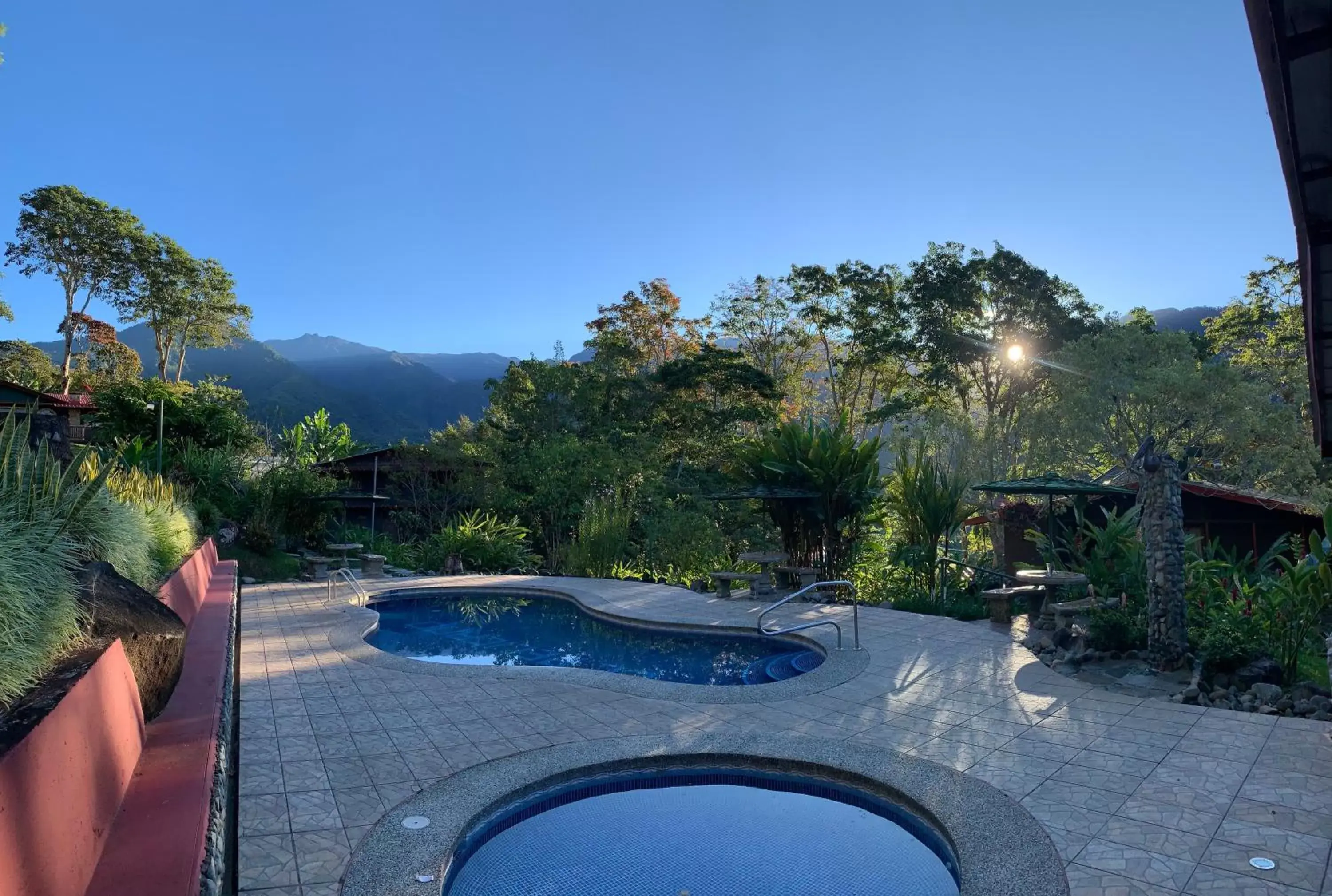 Swimming Pool in Hotel de Montaña El Pelicano