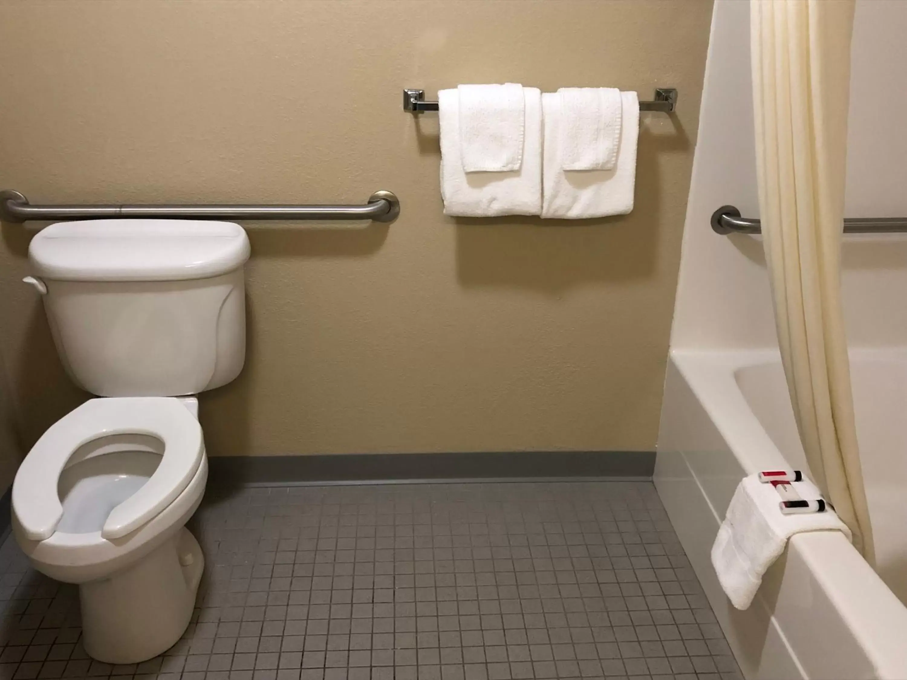 Bathroom in Days Inn by Wyndham Iron Mountain