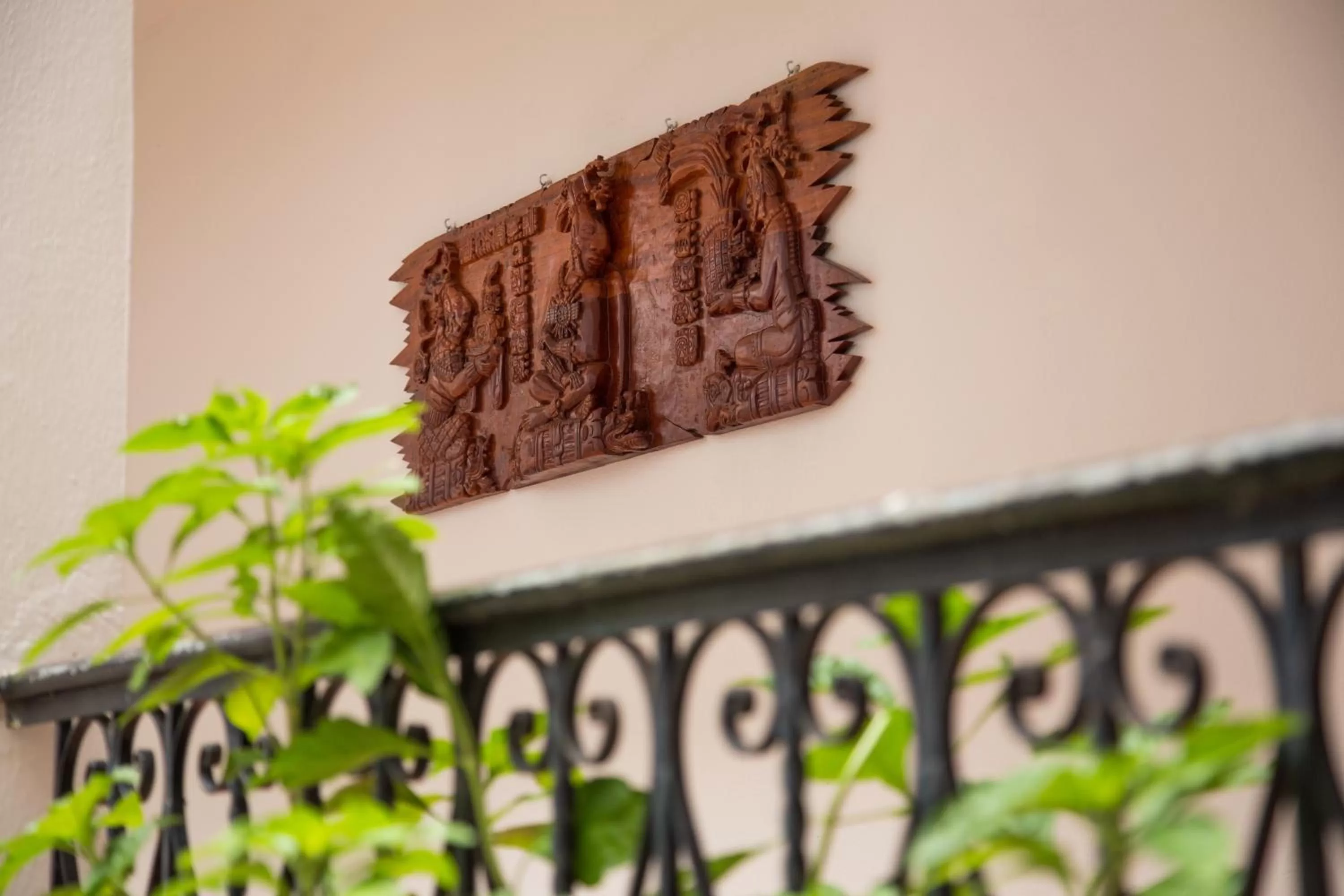 Decorative detail, Balcony/Terrace in Posada Kin