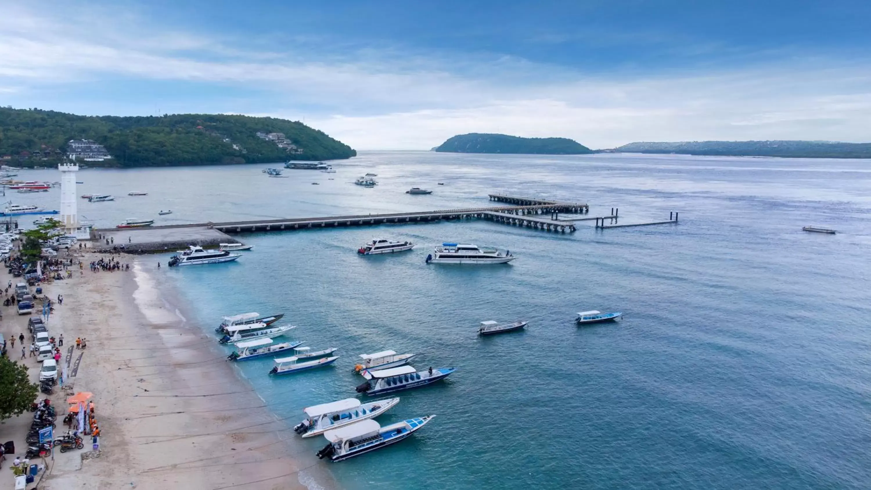 Beach, Bird's-eye View in Hotel Arsa Santhi Nusa Penida