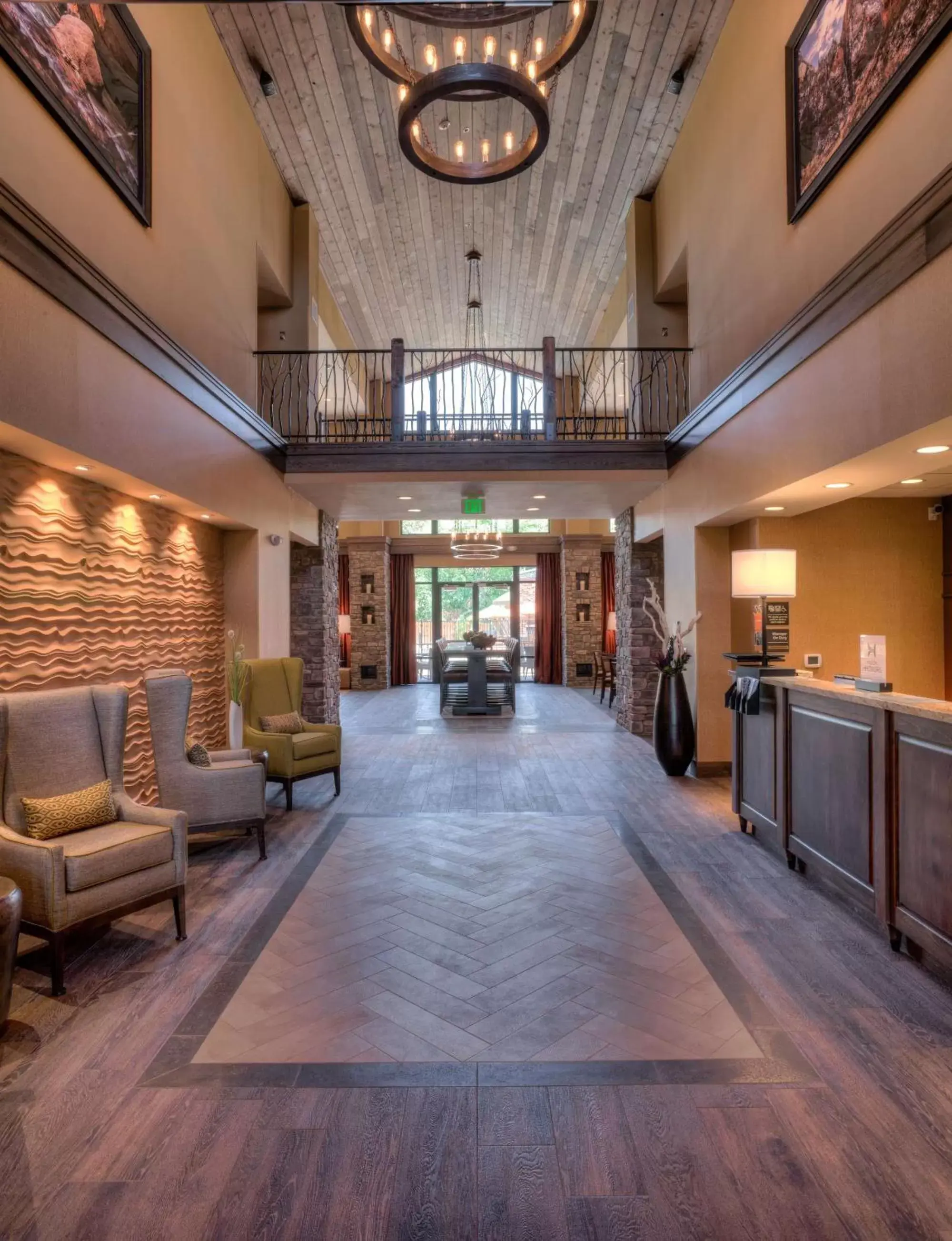 Lobby or reception, Lobby/Reception in Hampton Inn & Suites Springdale/Zion National Park