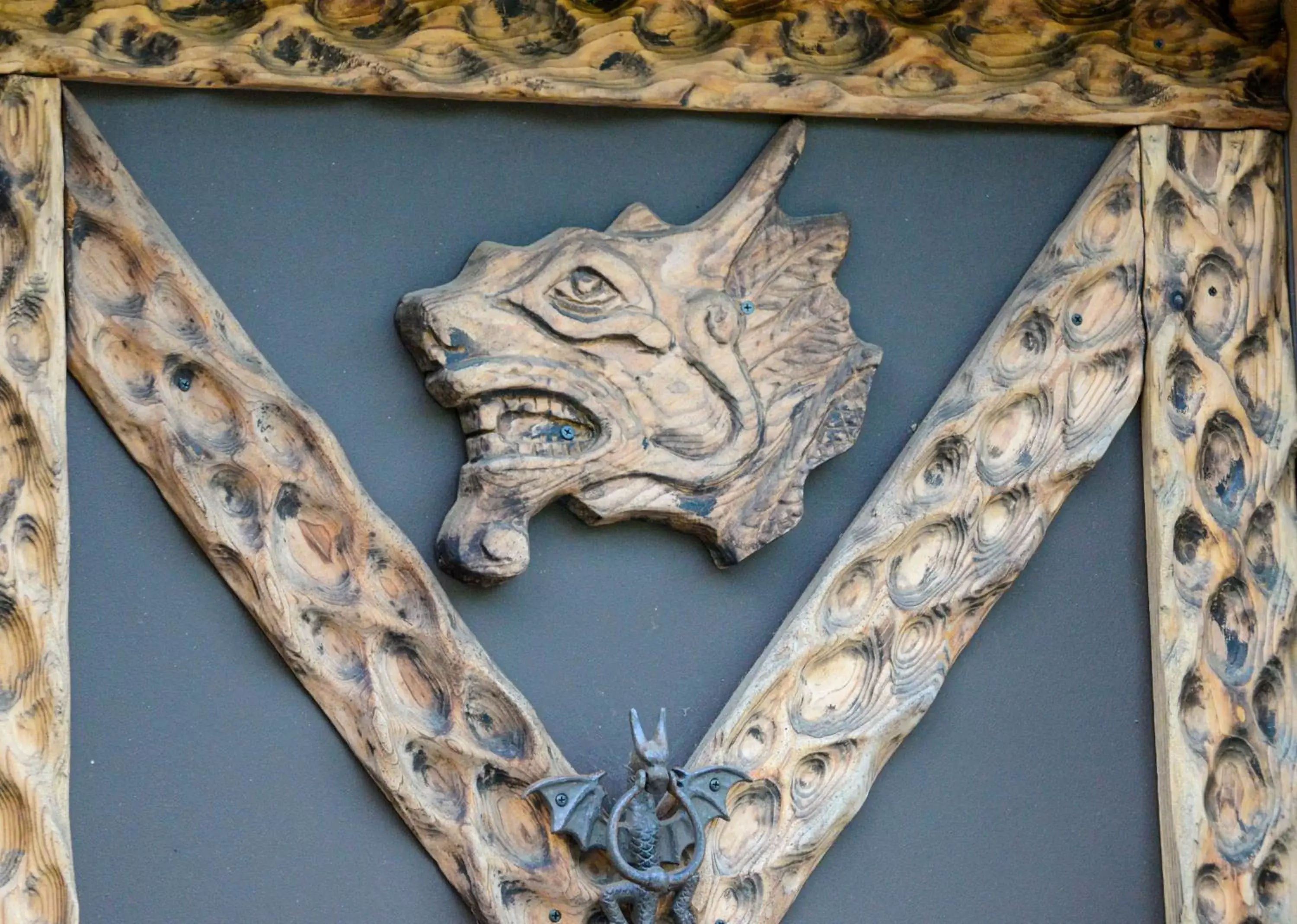 Decorative detail in Vikings Villages Resort