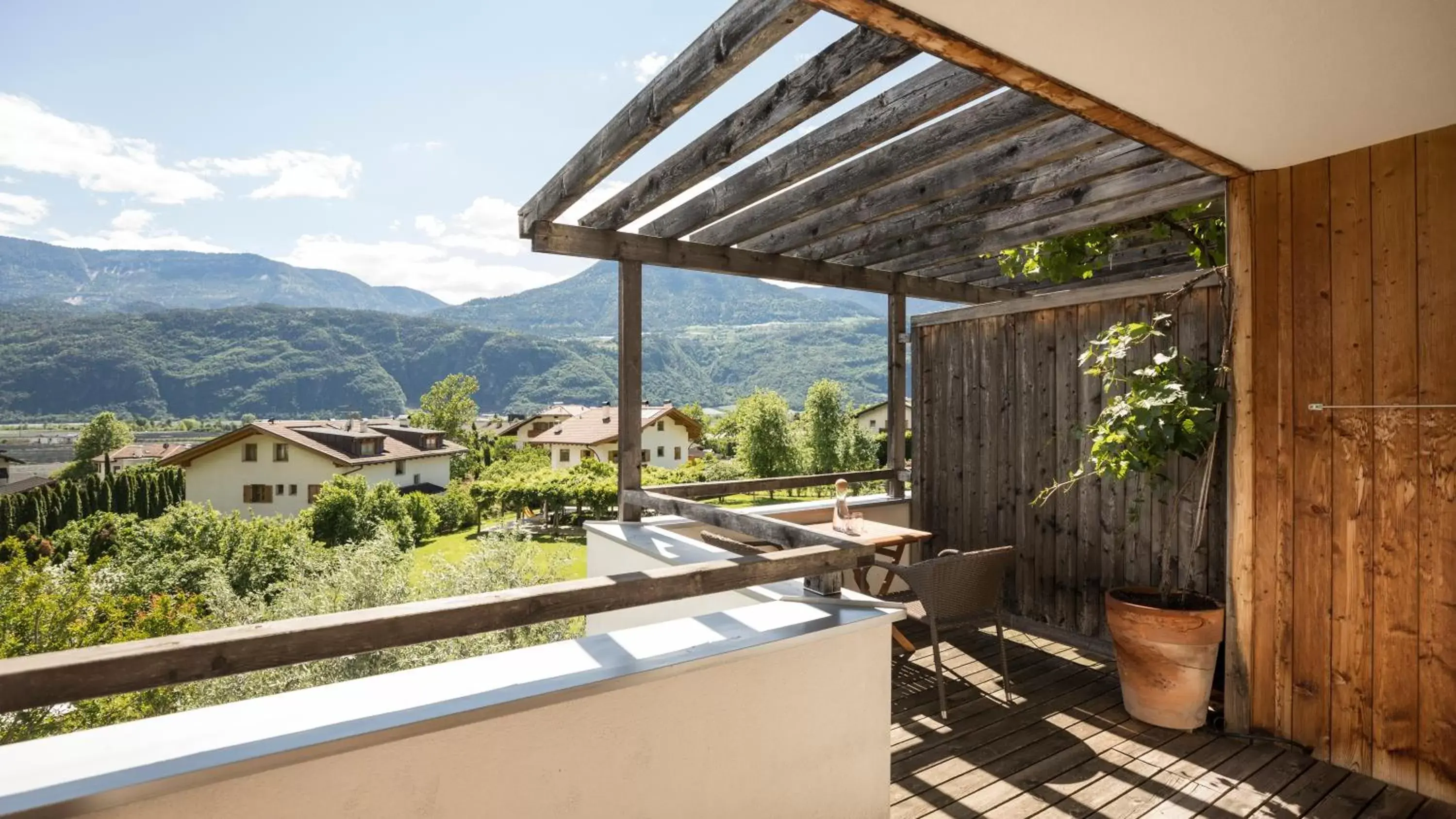 Balcony/Terrace in Das Biorefugium Theiner’s Garten