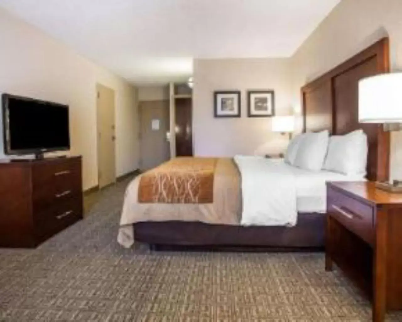 Bed in Comfort Inn St Louis - Westport Event Center