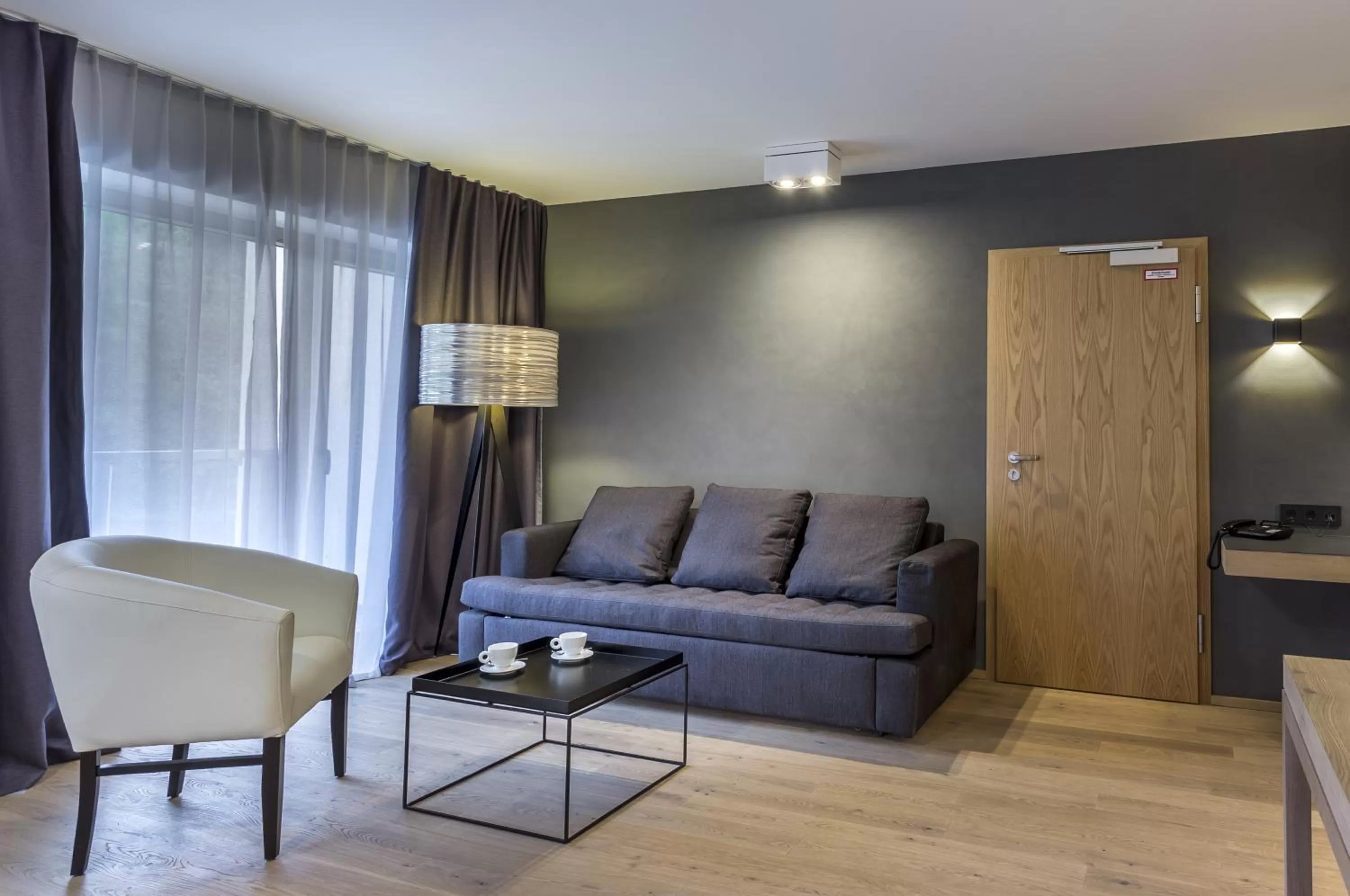 Seating area in Das Graseck - mountain hideaway & health care