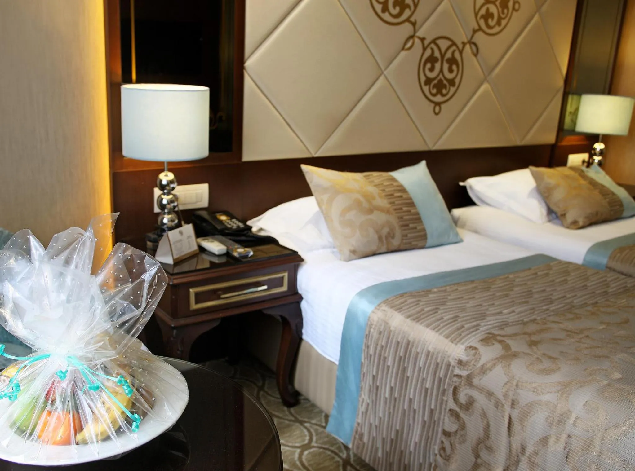 Bed in Black Bird Hotel