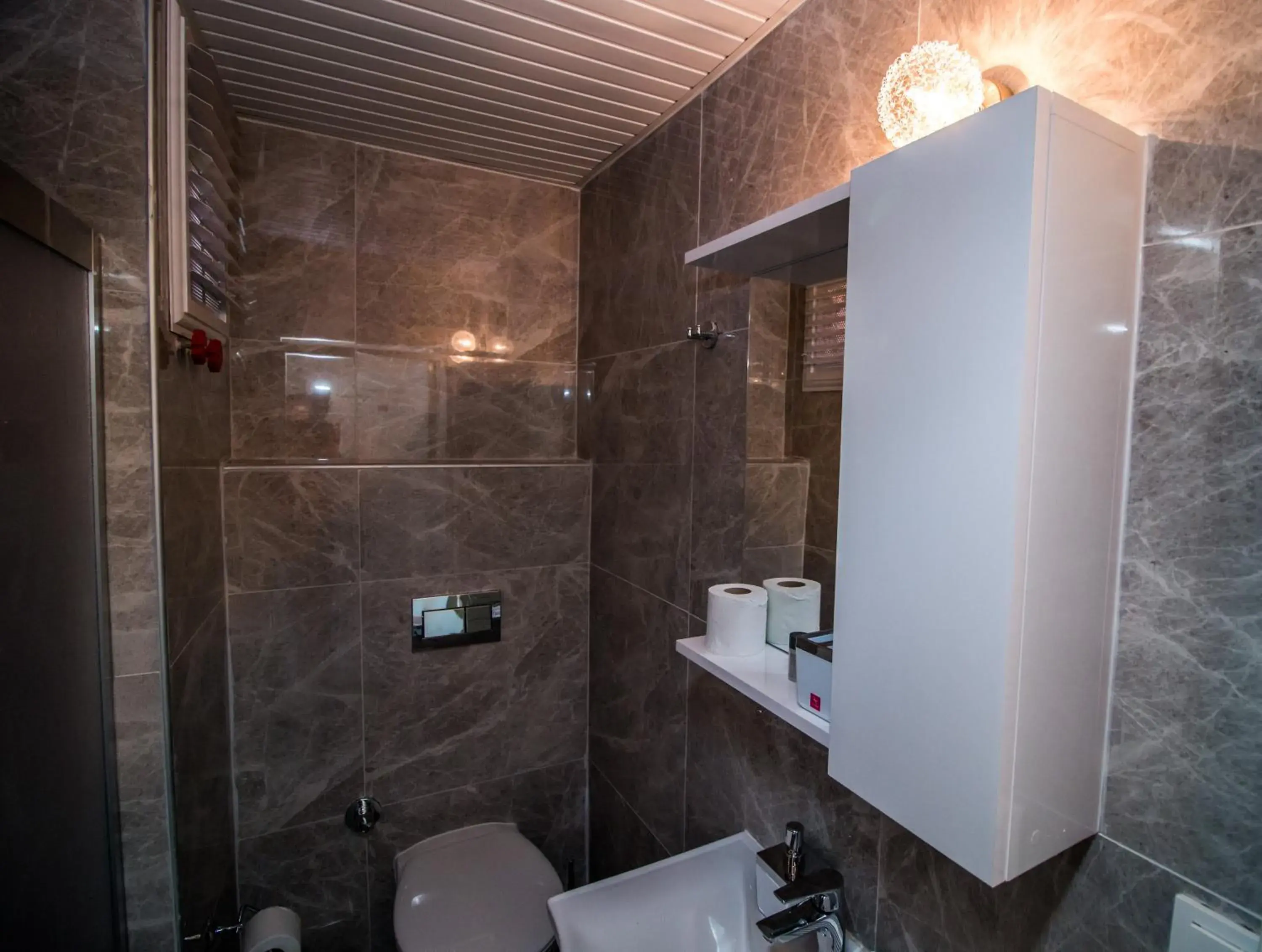 Bathroom in Parus Hotel