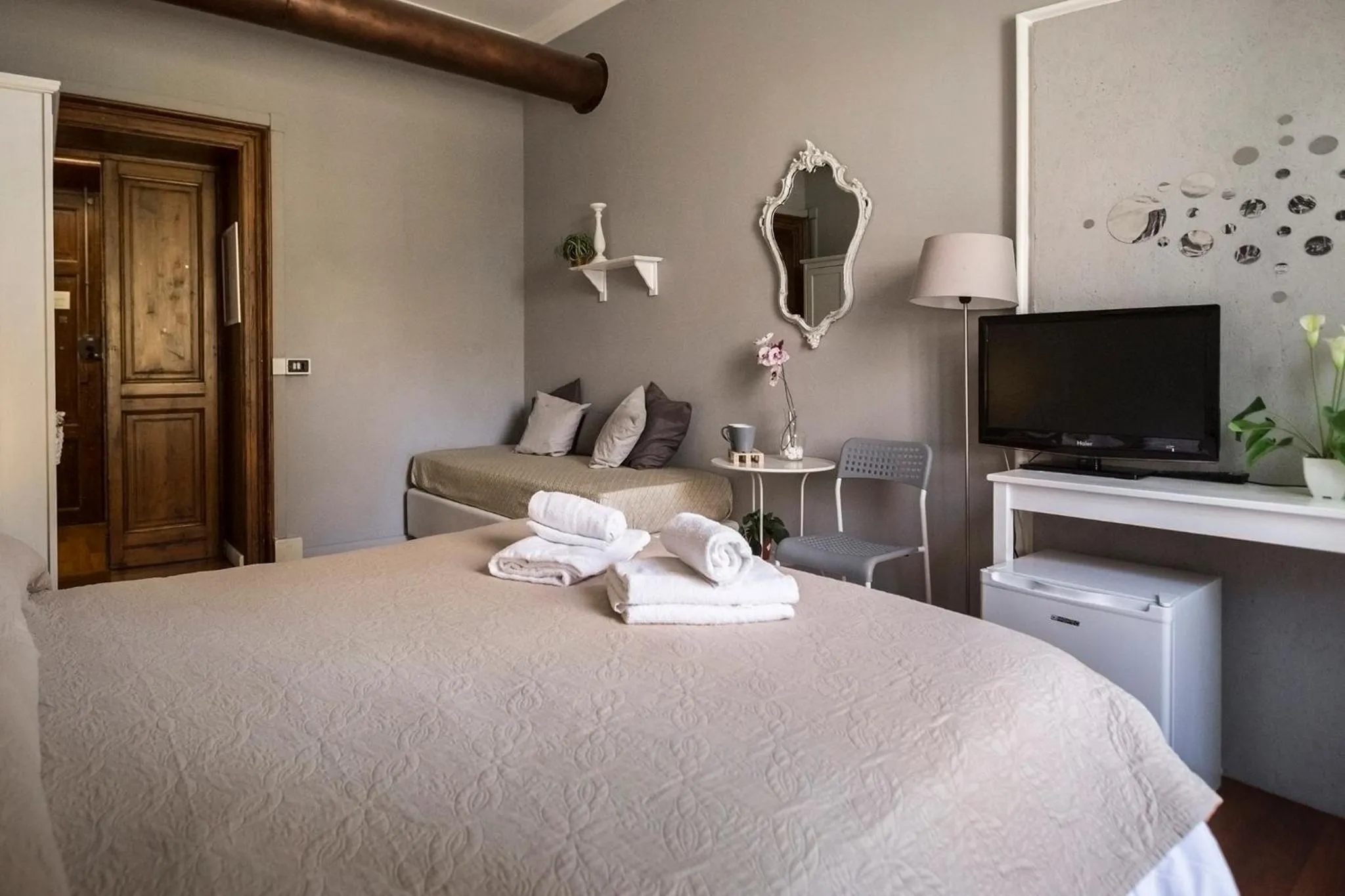 Bedroom, Bed in Dulcis In Fundo b&b