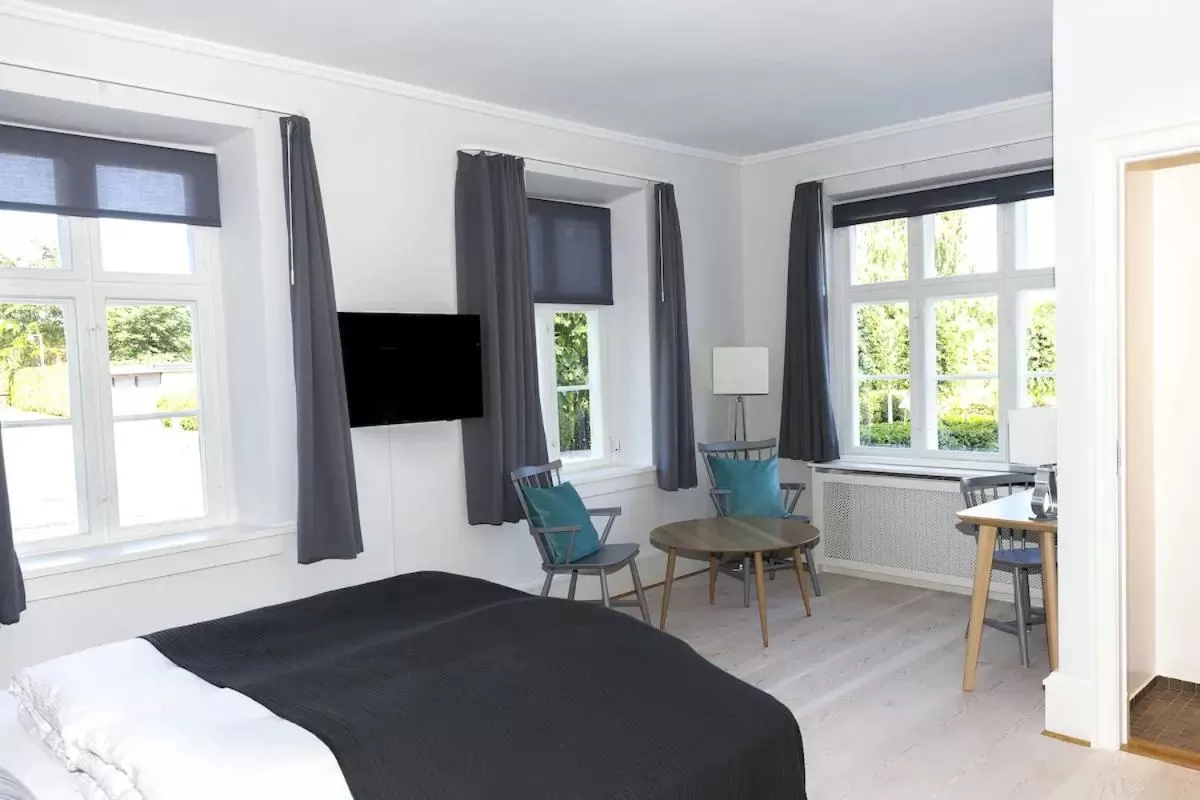 Bed in Hotel Fredensborg Store Kro