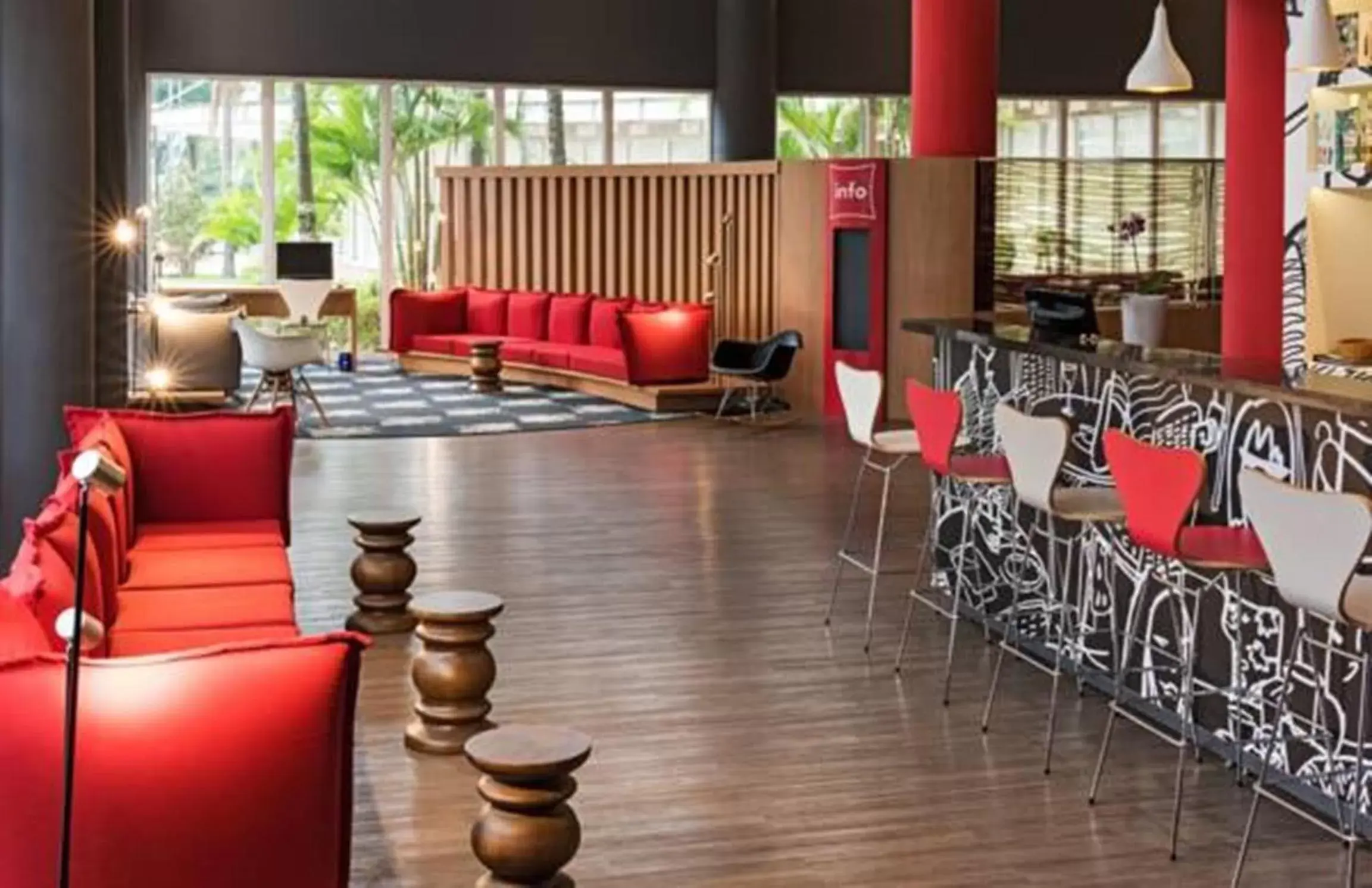 Restaurant/places to eat, Lounge/Bar in ibis Santo Andre