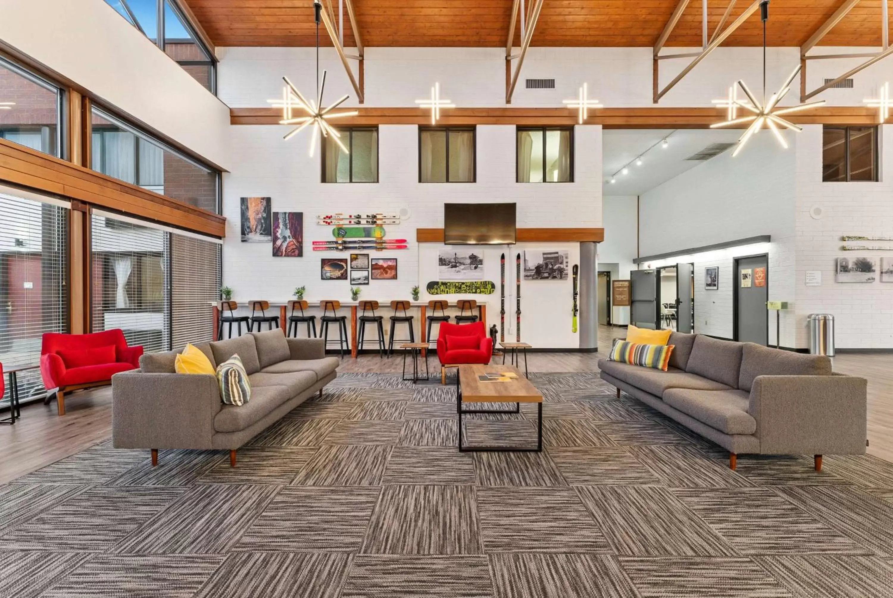 Lobby or reception in Ramada by Wyndham Cedar City Lobby or reception in Ramada by Wyndham Cedar City