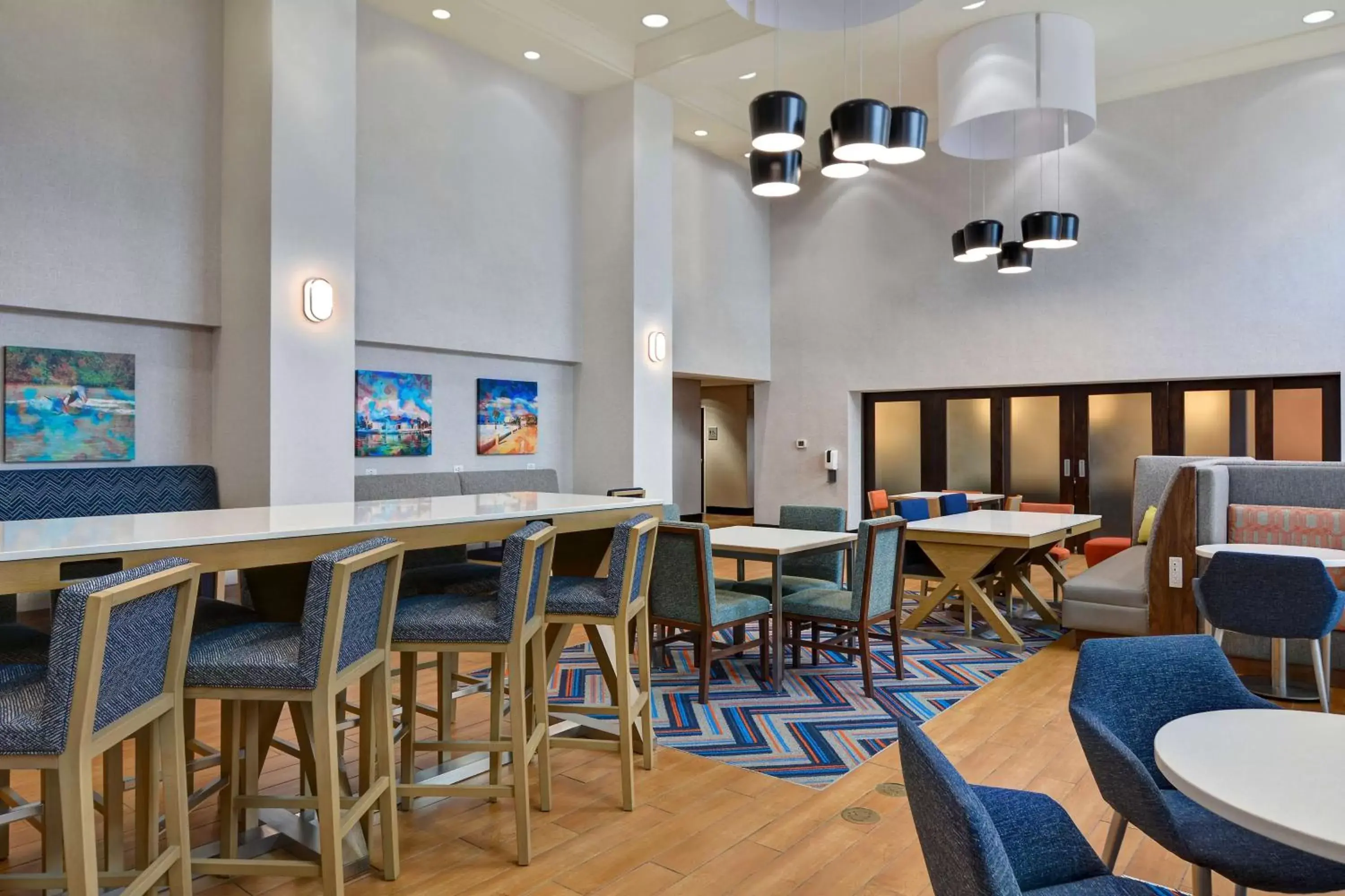 Lobby or reception, Restaurant/Places to Eat in Hampton Inn & Suites Clearwater/St. Petersburg-Ulmerton Road