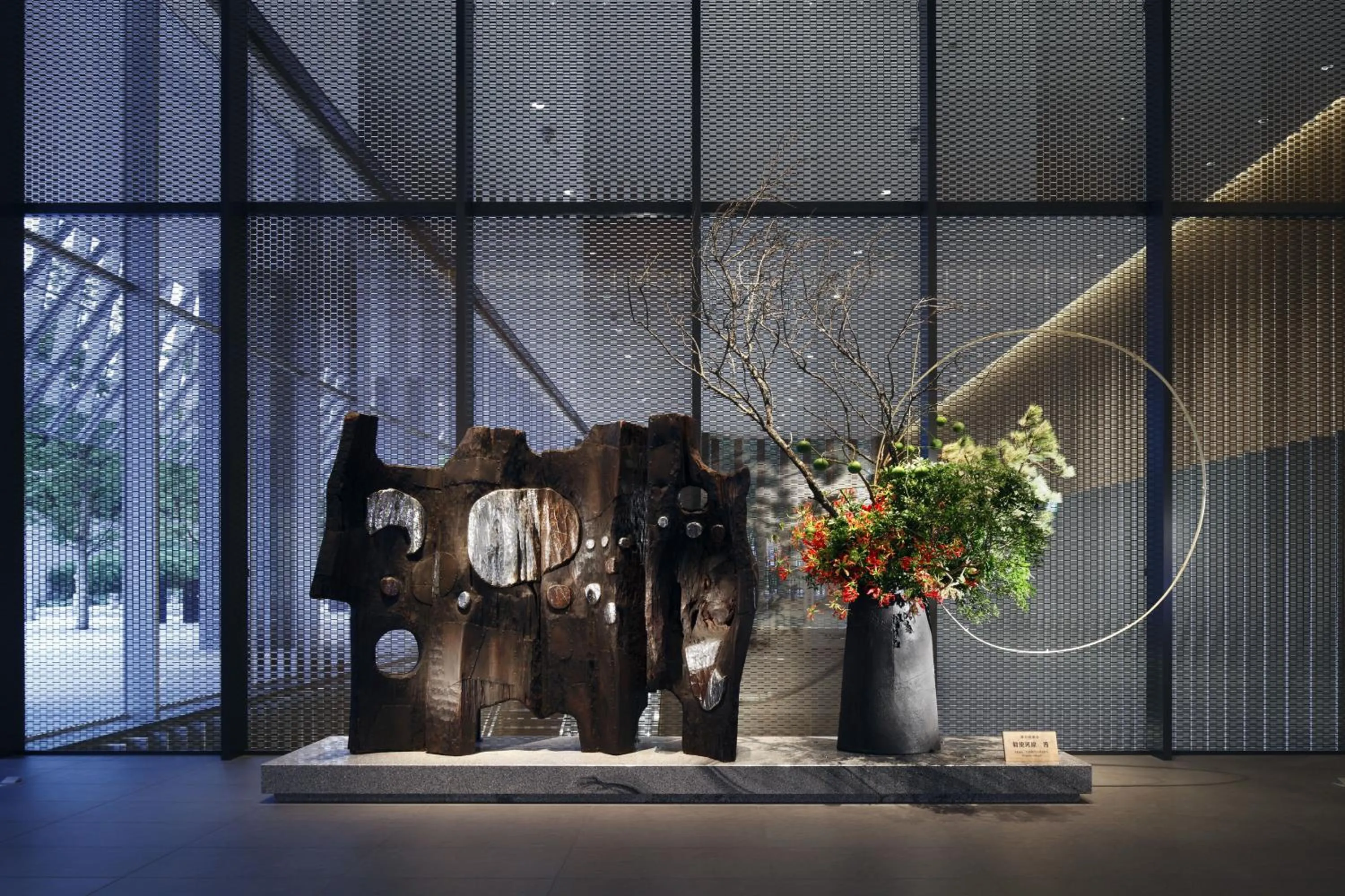 Decorative detail in The Capitol Hotel Tokyu