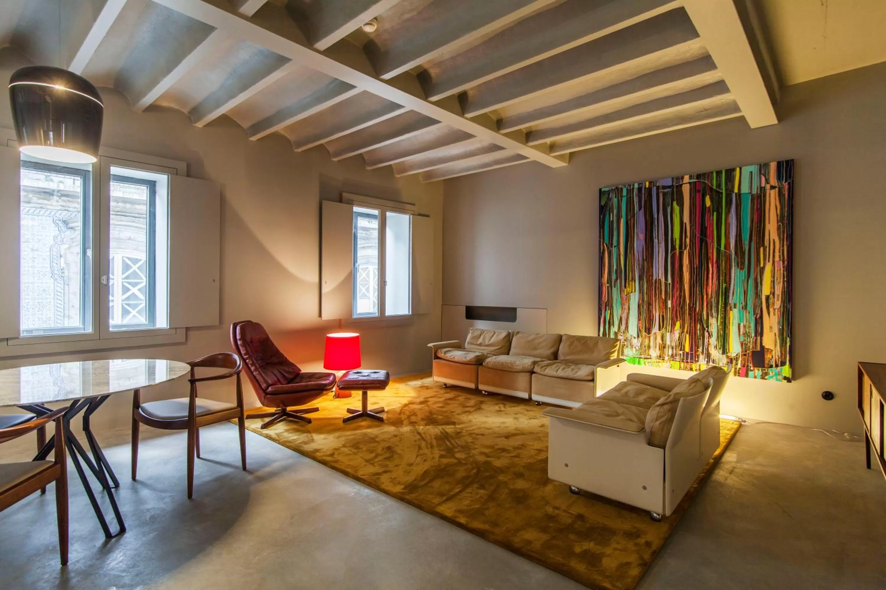 Living room in Raw Culture Art & Lofts Bairro Alto