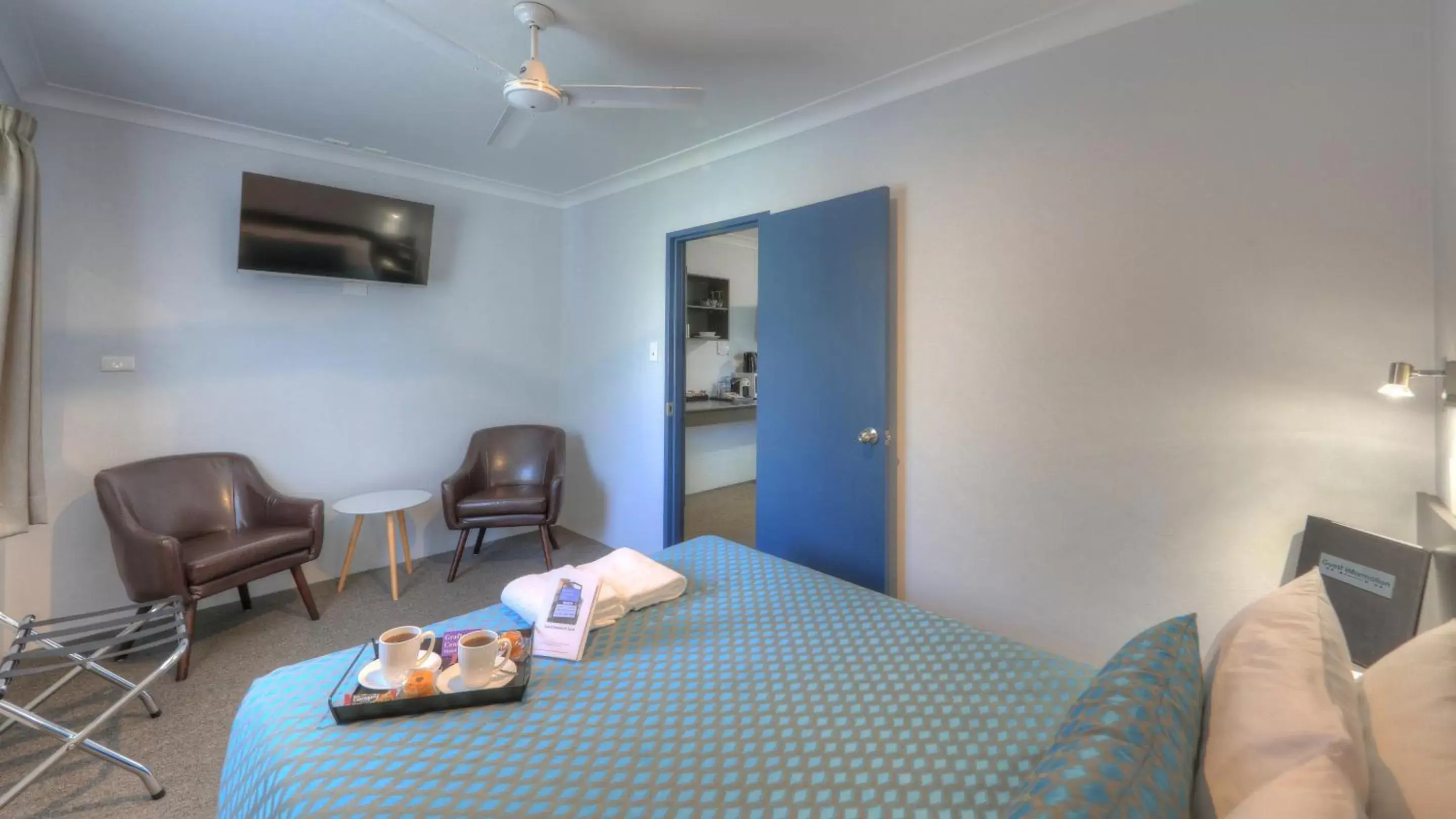 Bedroom in Grafton Central Motel