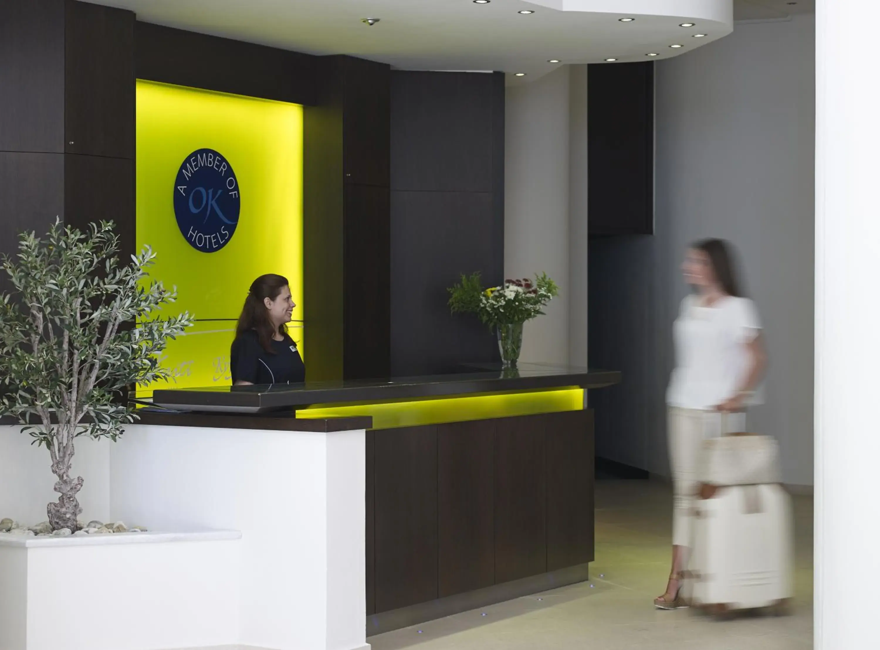 Lobby or reception, Staff in Kriti Beach Hotel