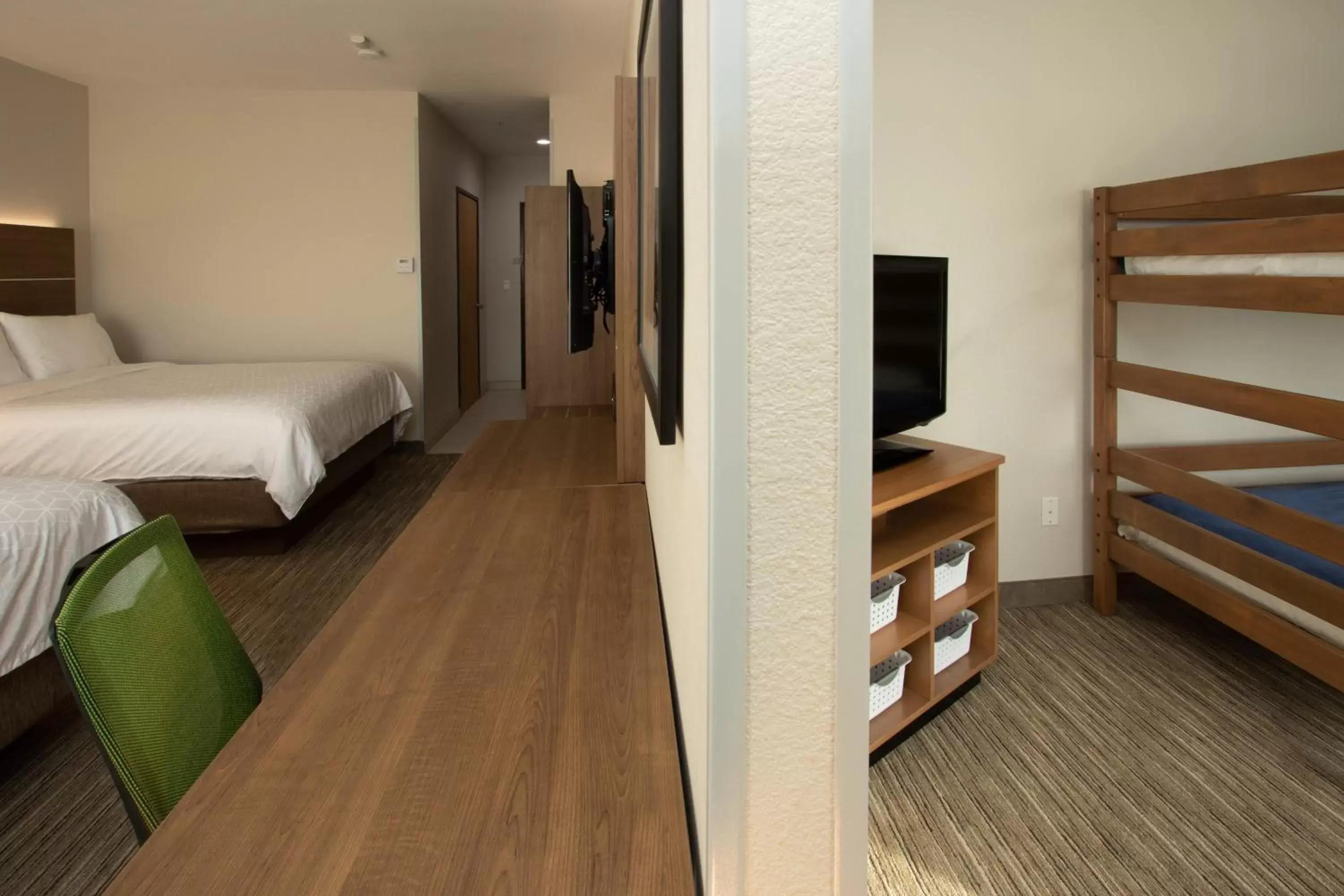 Bedroom in Holiday Inn Express Hotel & Suites Roseville - Galleria Area, an IHG Hotel