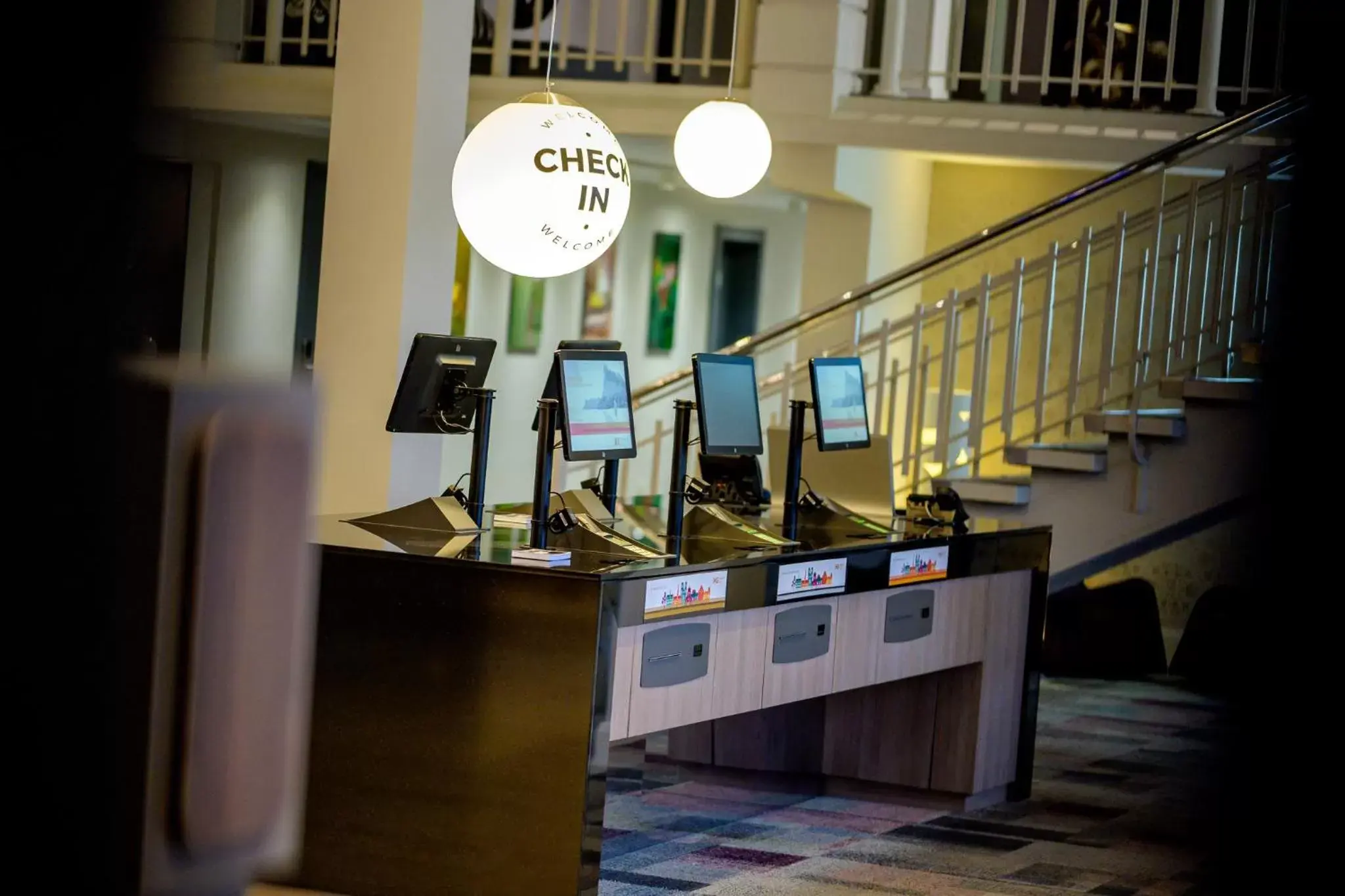 Lobby or reception in Holiday Inn Hotel Brussels Airport, an IHG Hotel