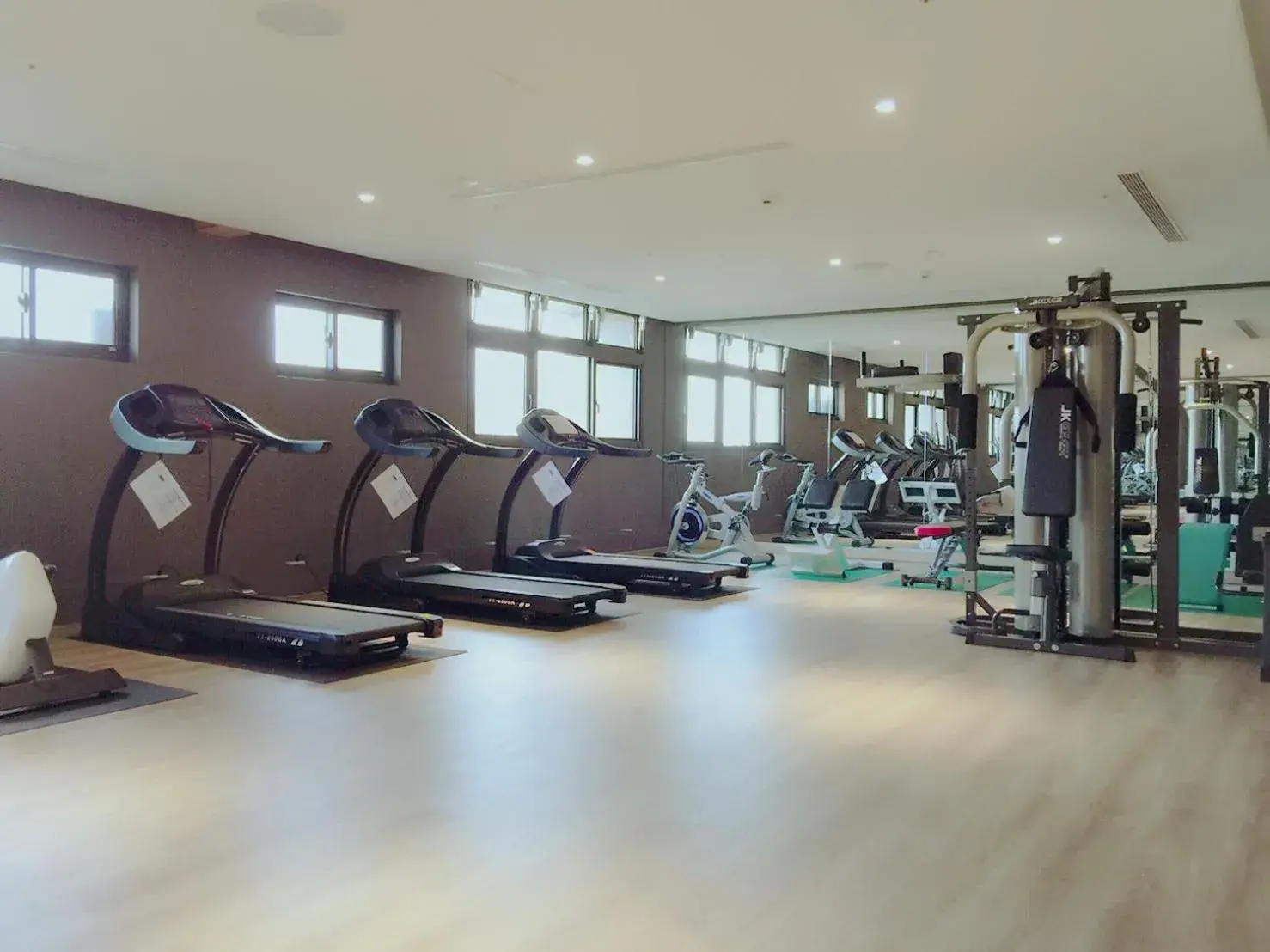 Fitness centre/facilities in The HO Hotel