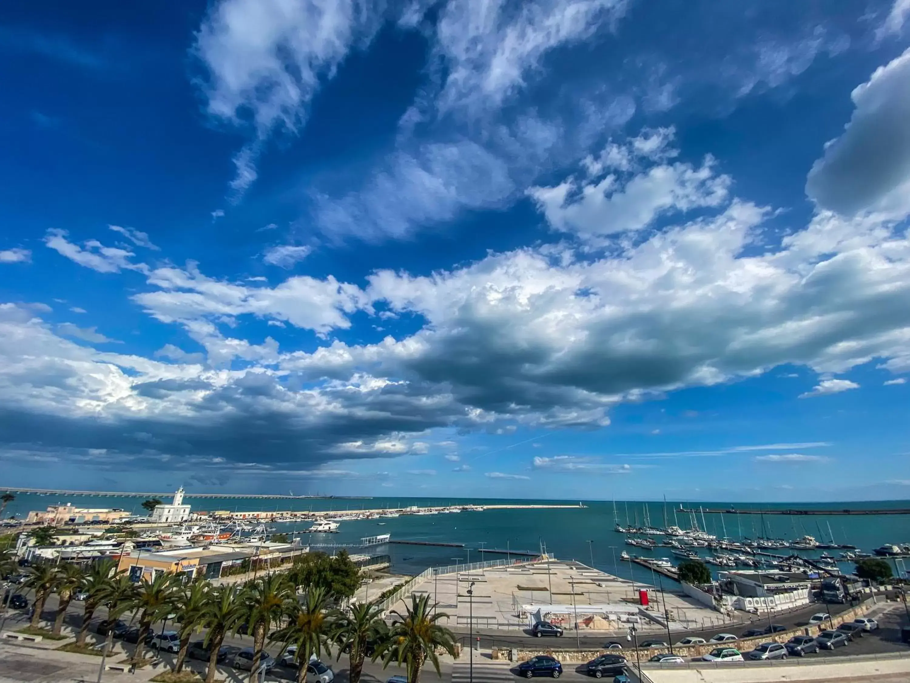 Sea view, Bird's-eye View in B&B Casa Diomede