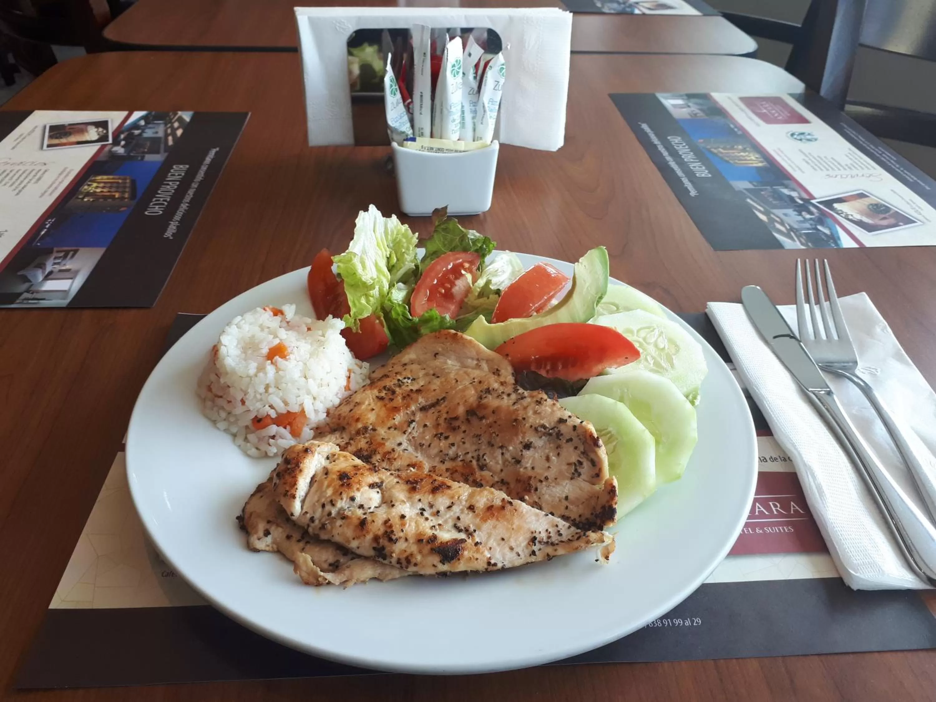 Food in Hotel Ankara "Las Lomas"