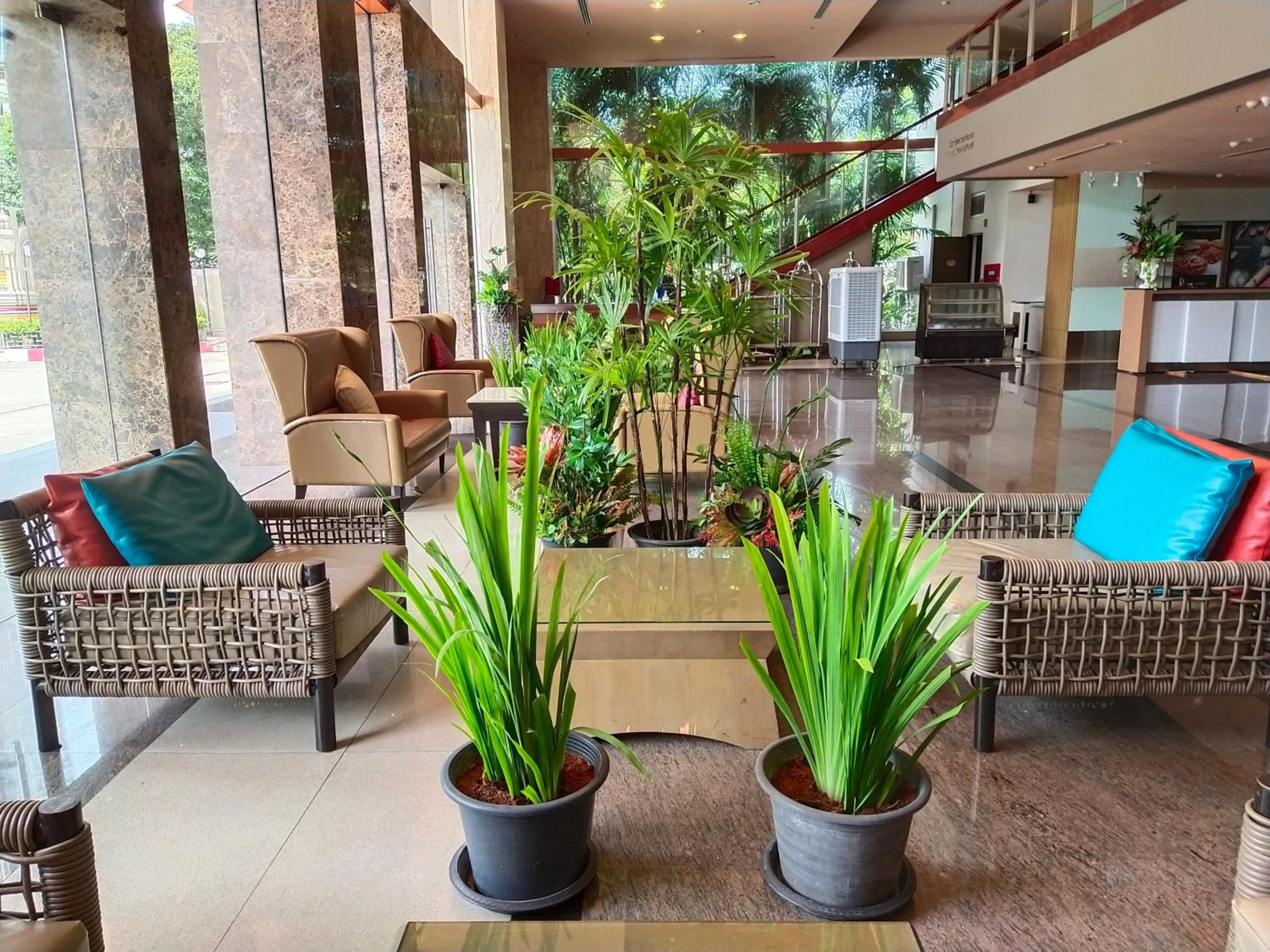 Lobby or reception in Grand Howard Hotel Bangkok