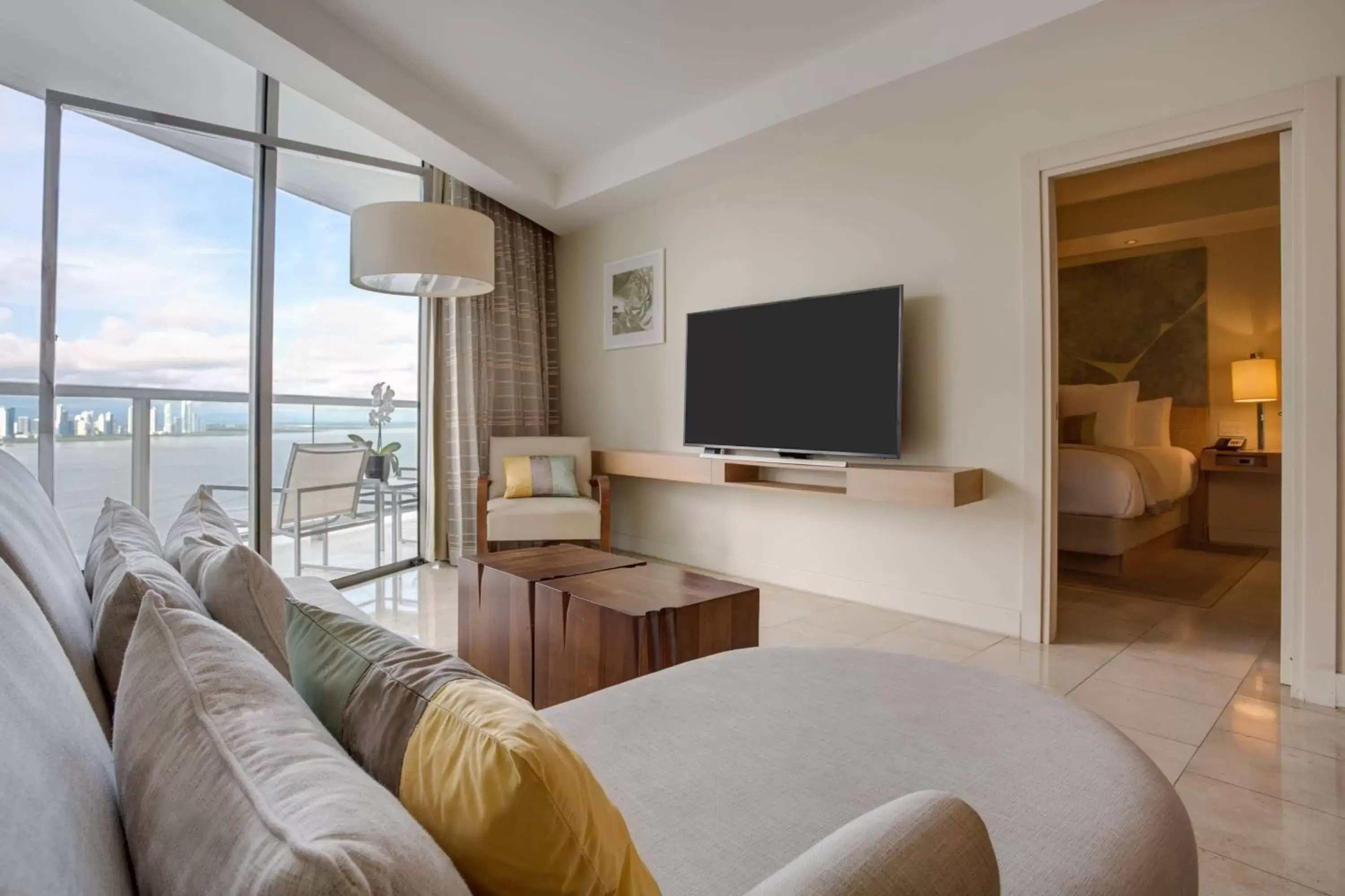 Living room, Seating Area in JW Marriott Panama