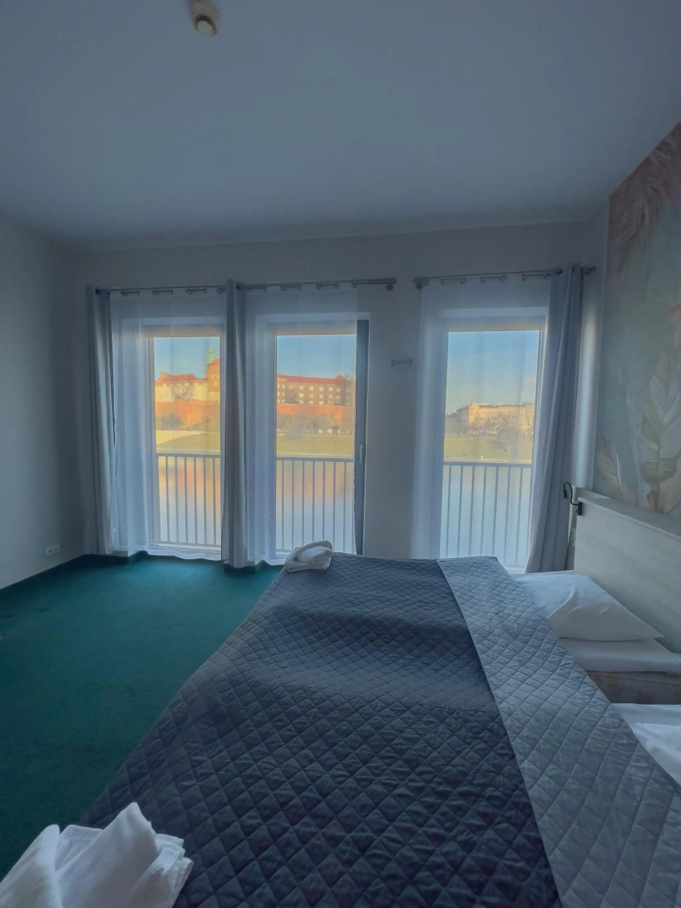 Bed in Hotel Poleski