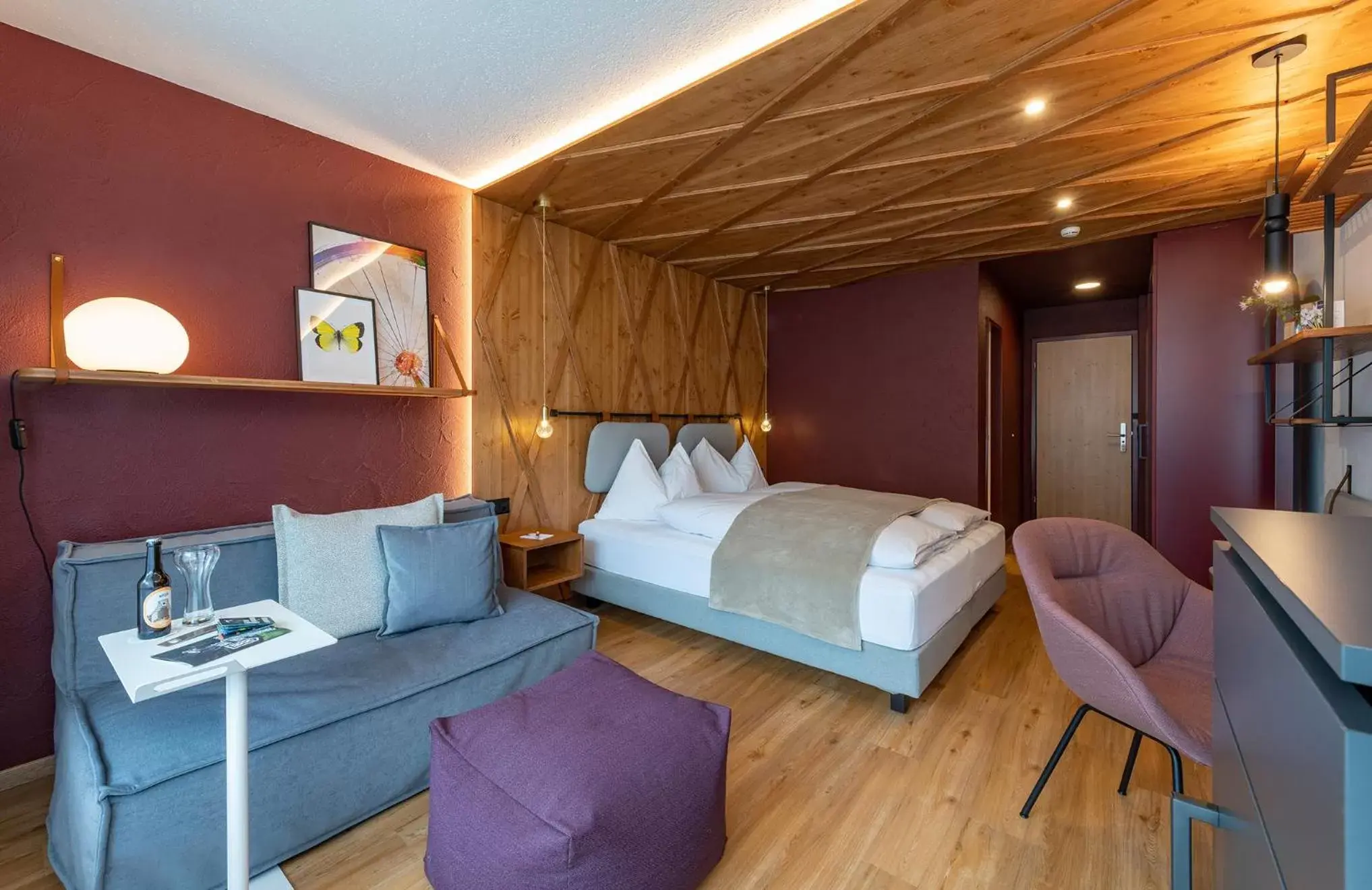 Photo of the whole room, Bed in Sunstar Hotel Lenzerheide