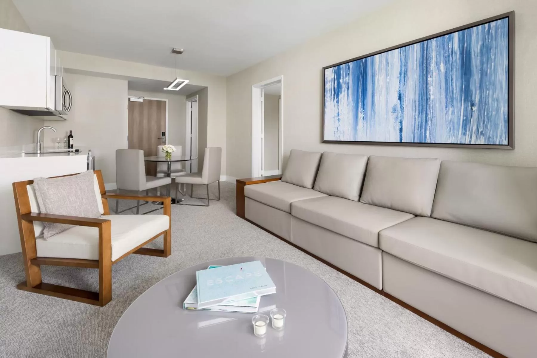 Living room in The Altair Bay Harbor Hotel