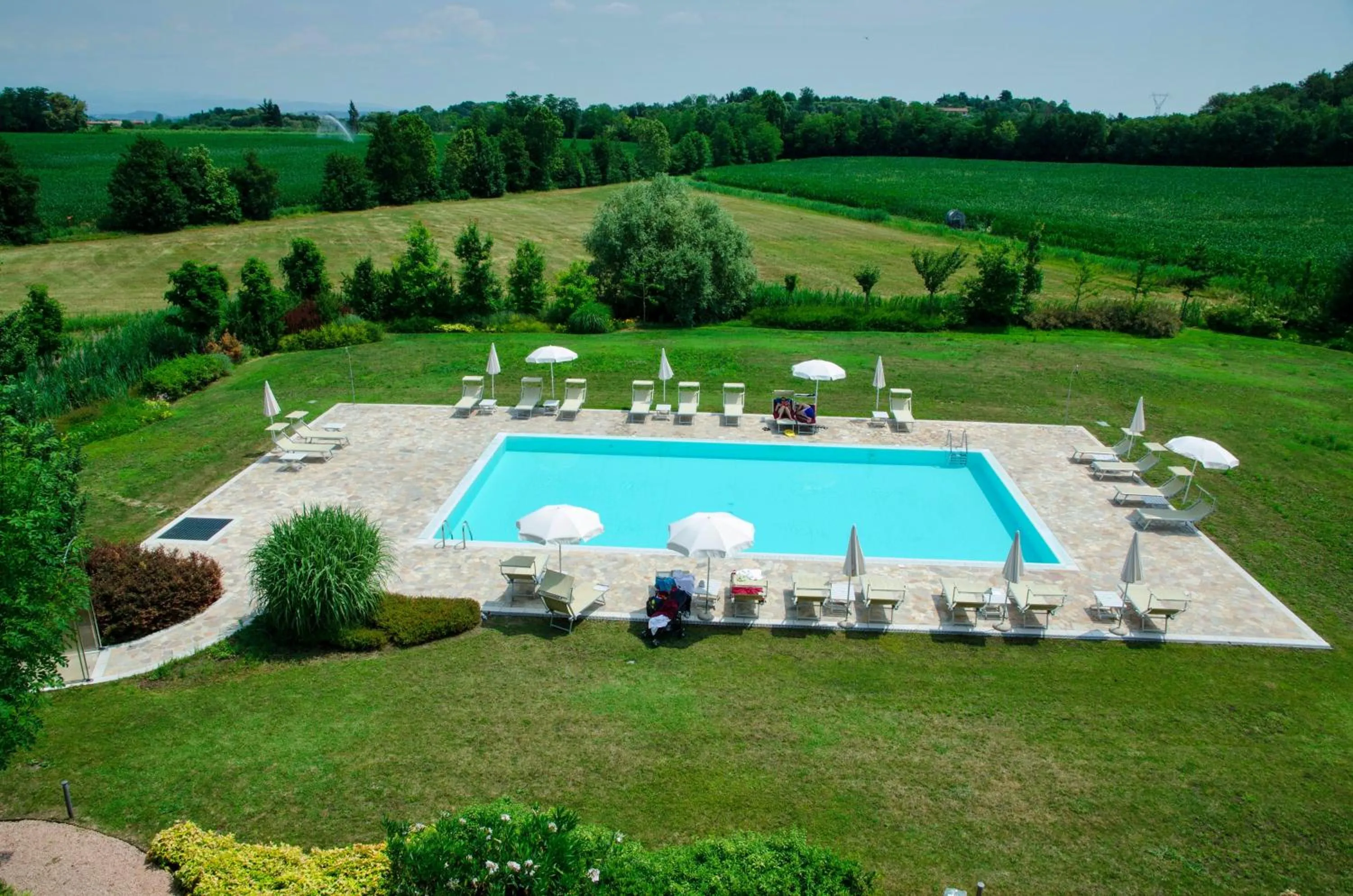 Garden in Relais Corte Cavalli