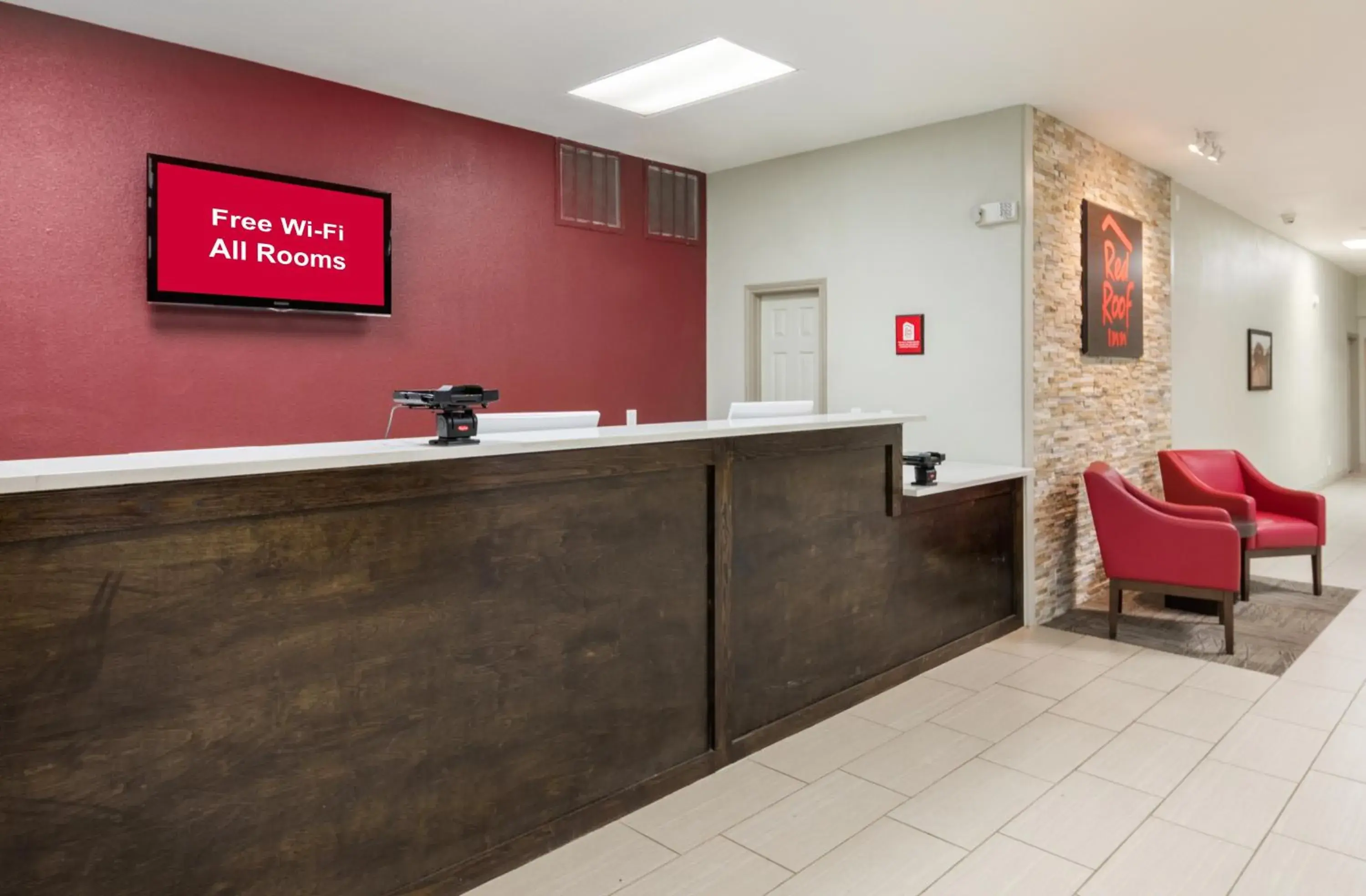 Lobby or reception, Lobby/Reception in Red Roof Inn Temple