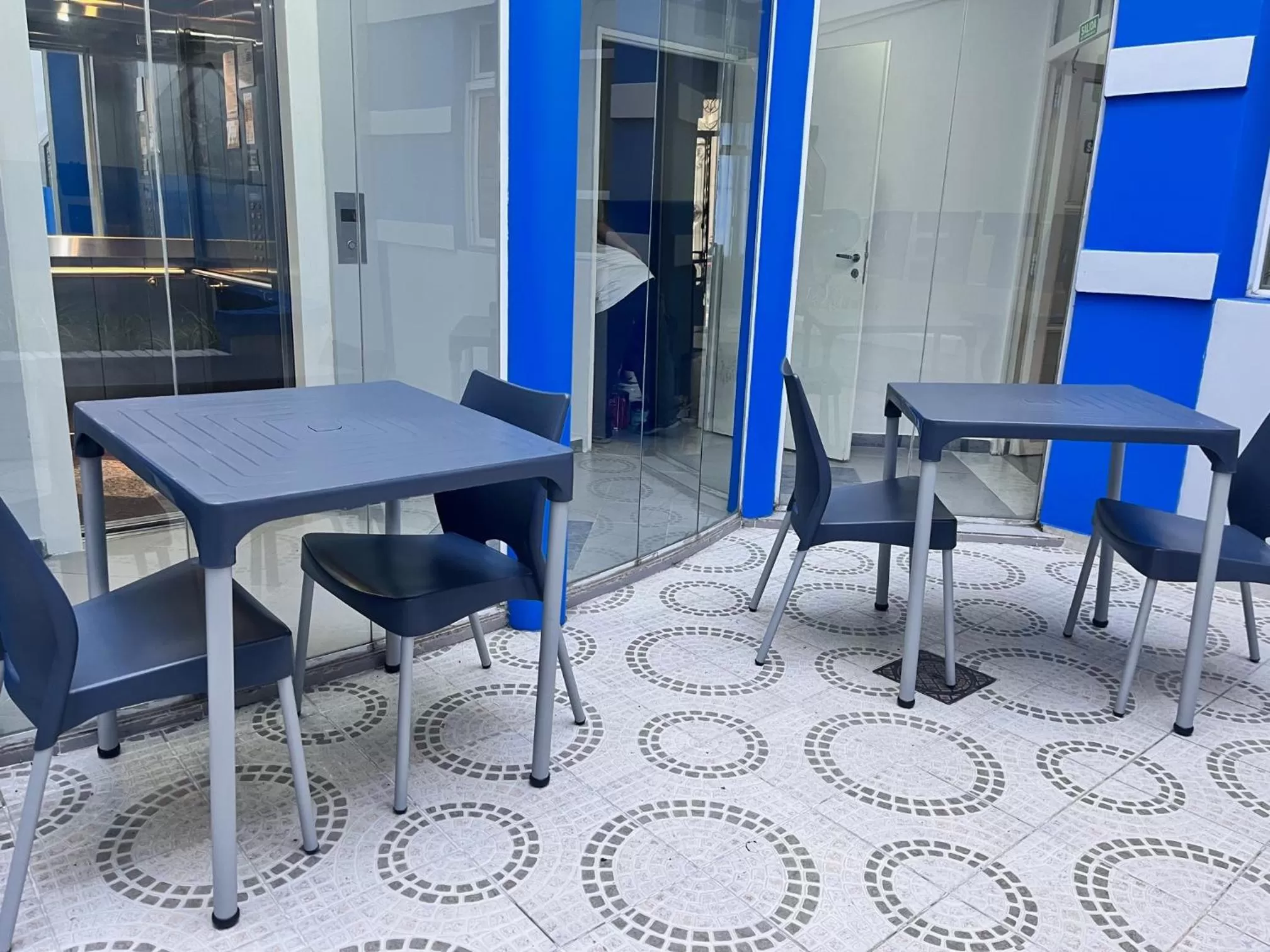 Patio in Hotel ATEPSA