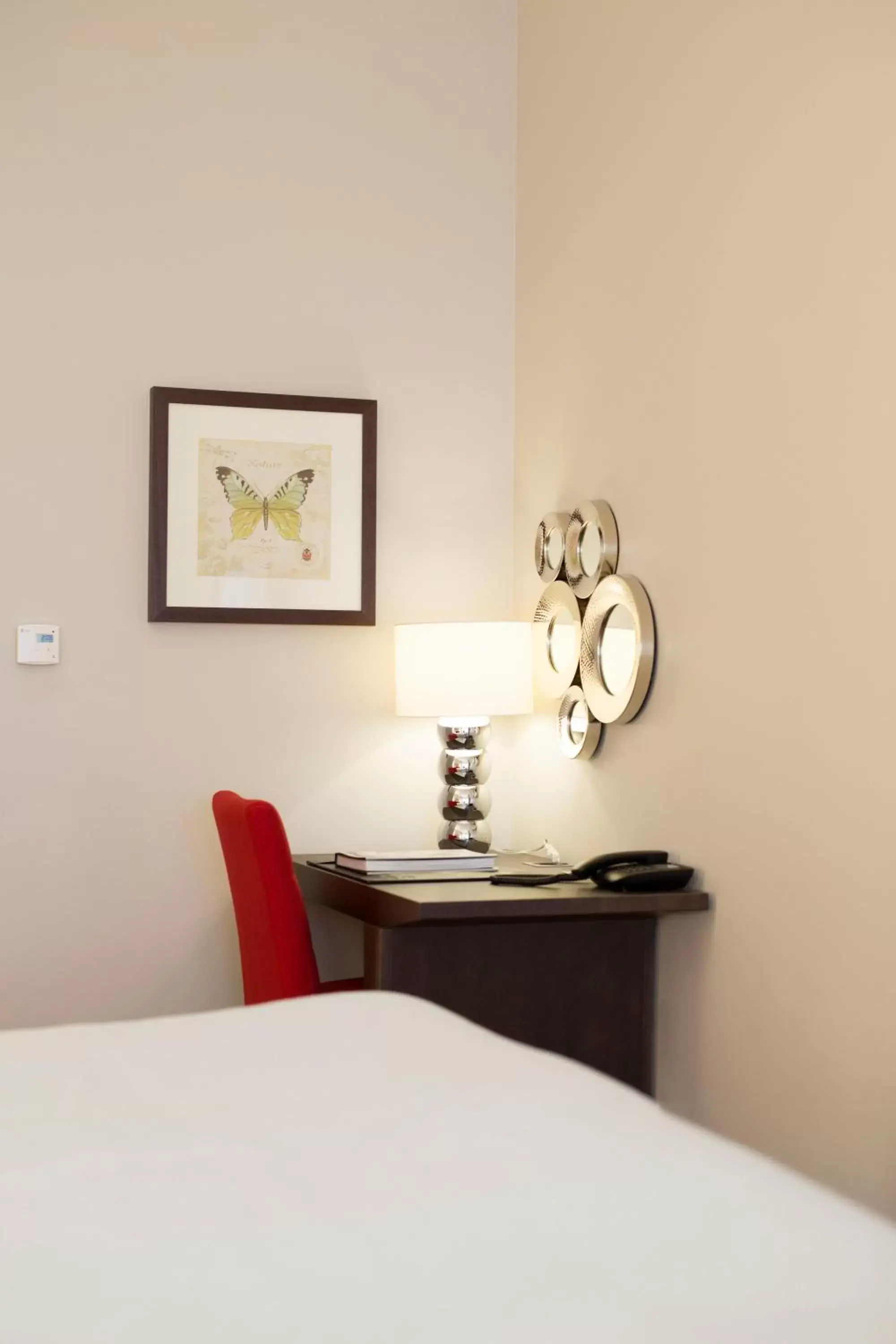 Decorative detail, Bed in Elite Hotel Adlon