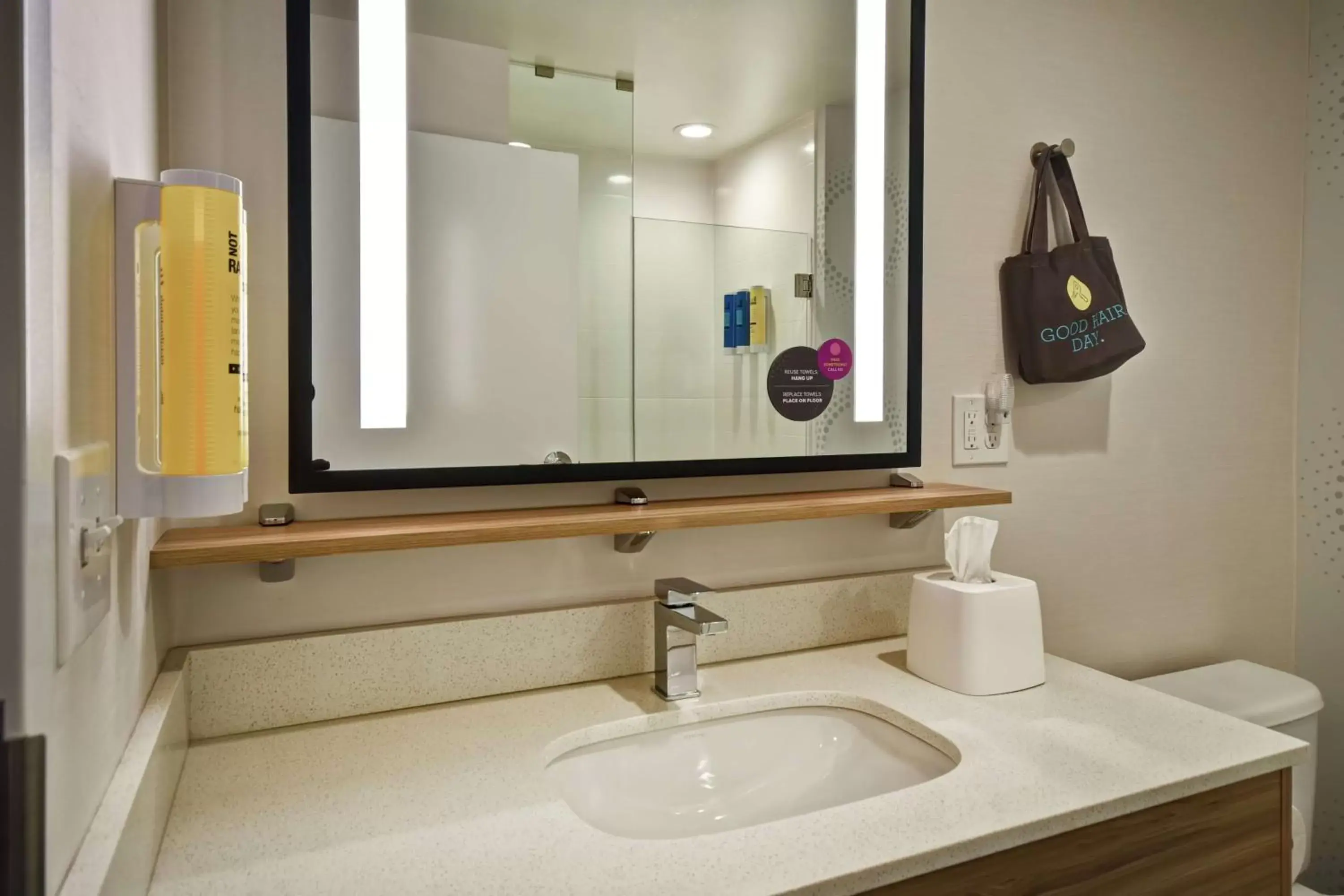 Bathroom in Tru By Hilton Cincinnati Airport South Florence Bathroom in Tru By Hilton Cincinnati Airport South Florence