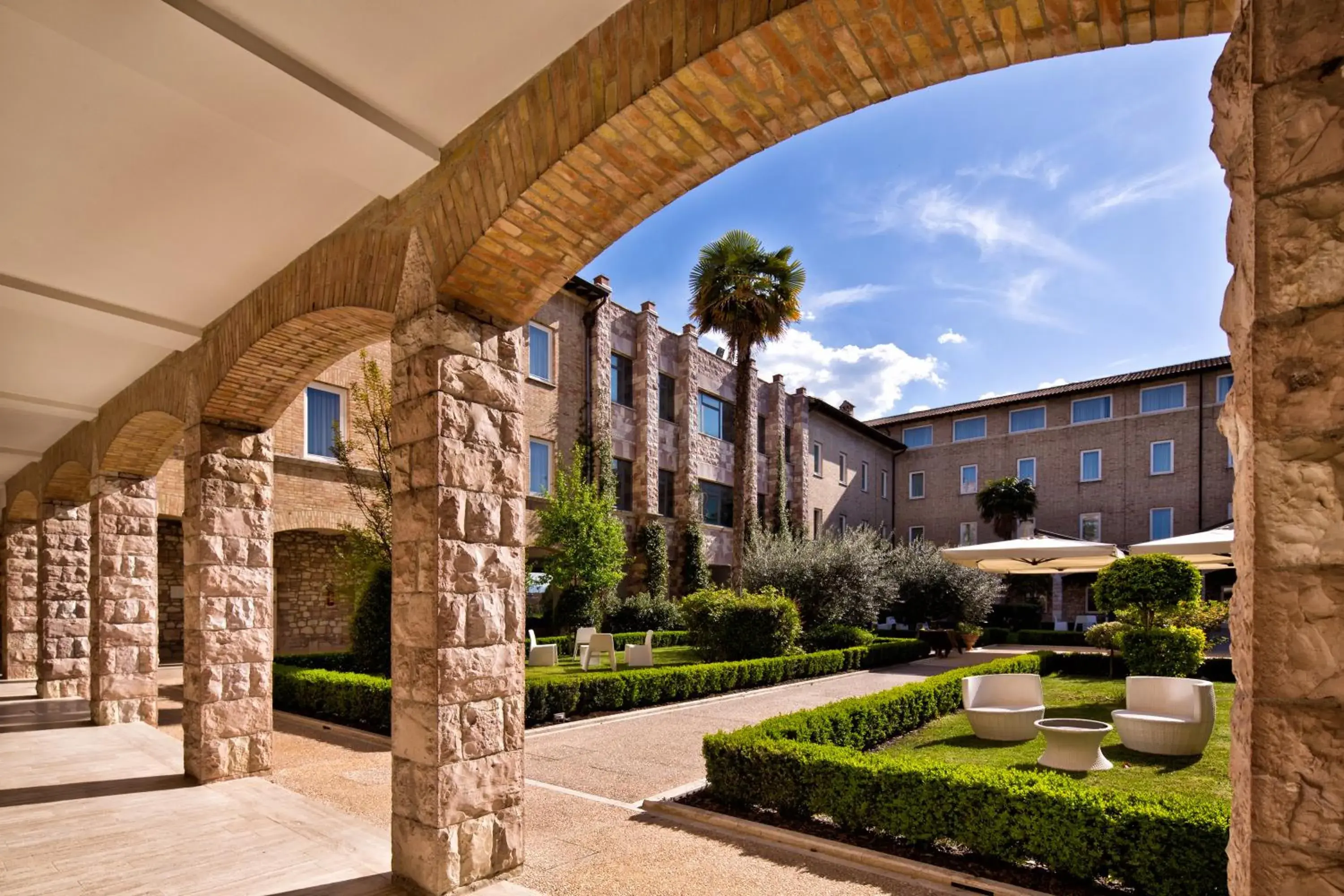 Spring, Property Building in Hotel Cenacolo