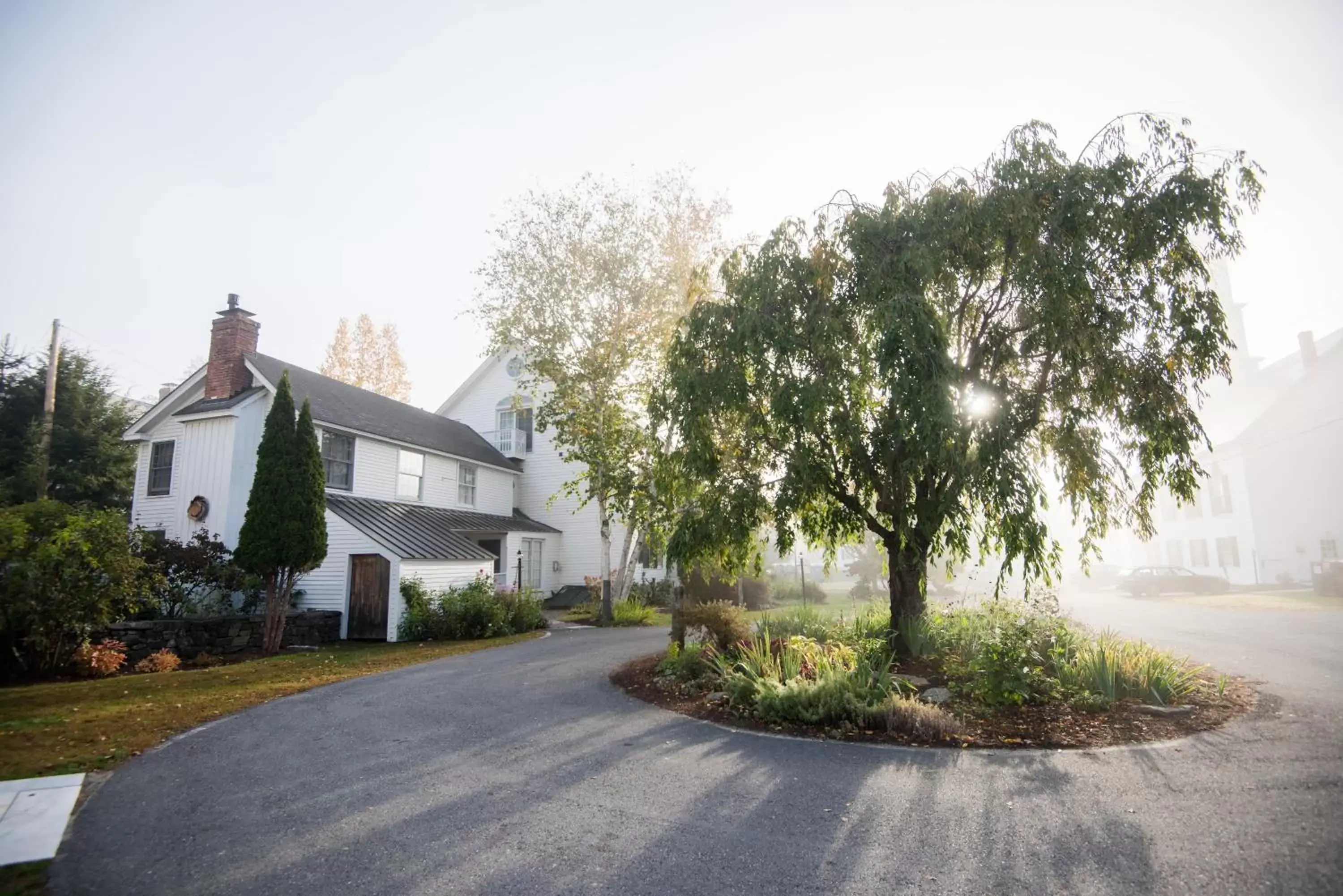 Garden, Property Building in Four Columns Inn