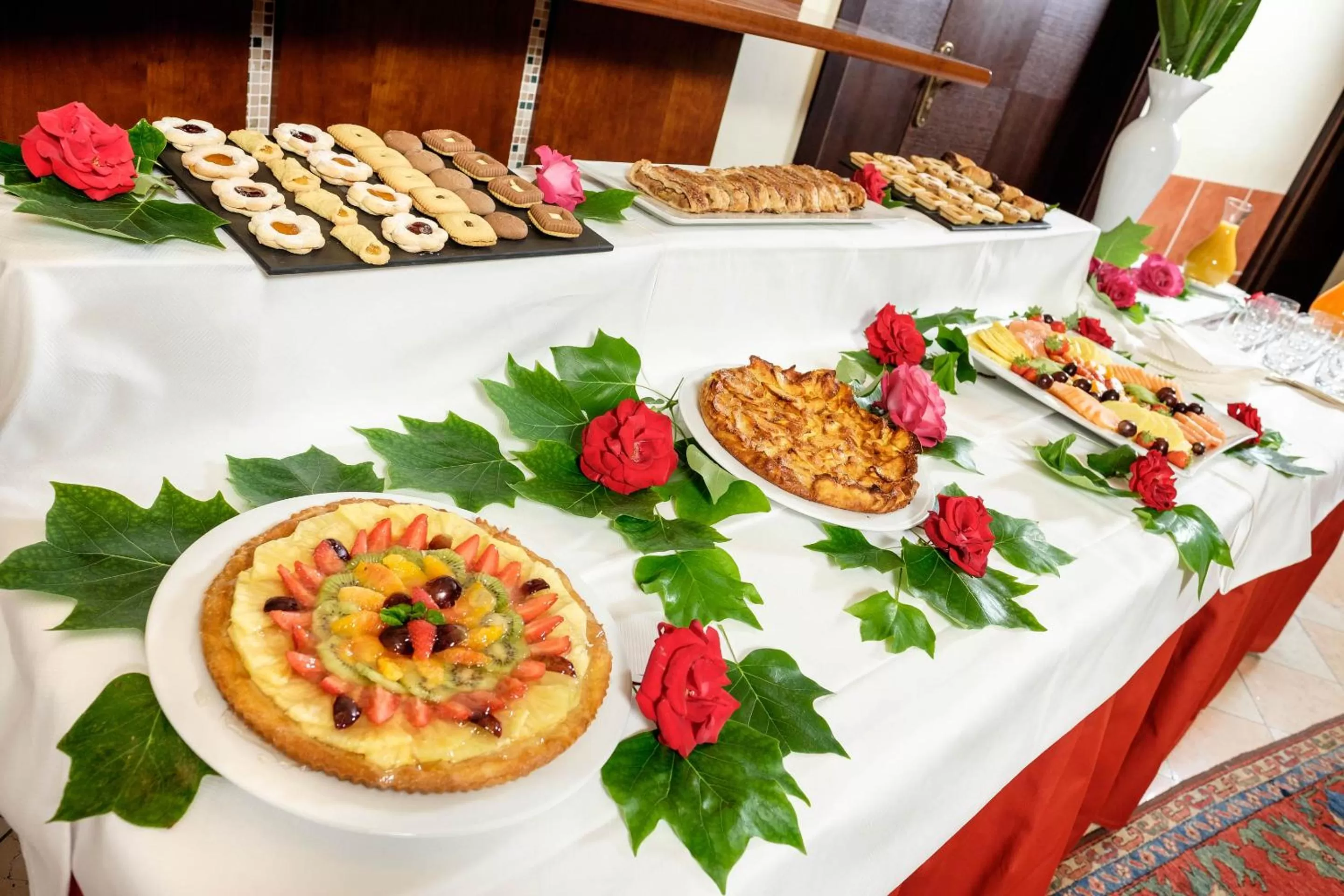 Food and drinks in Hotel Villa Malaspina