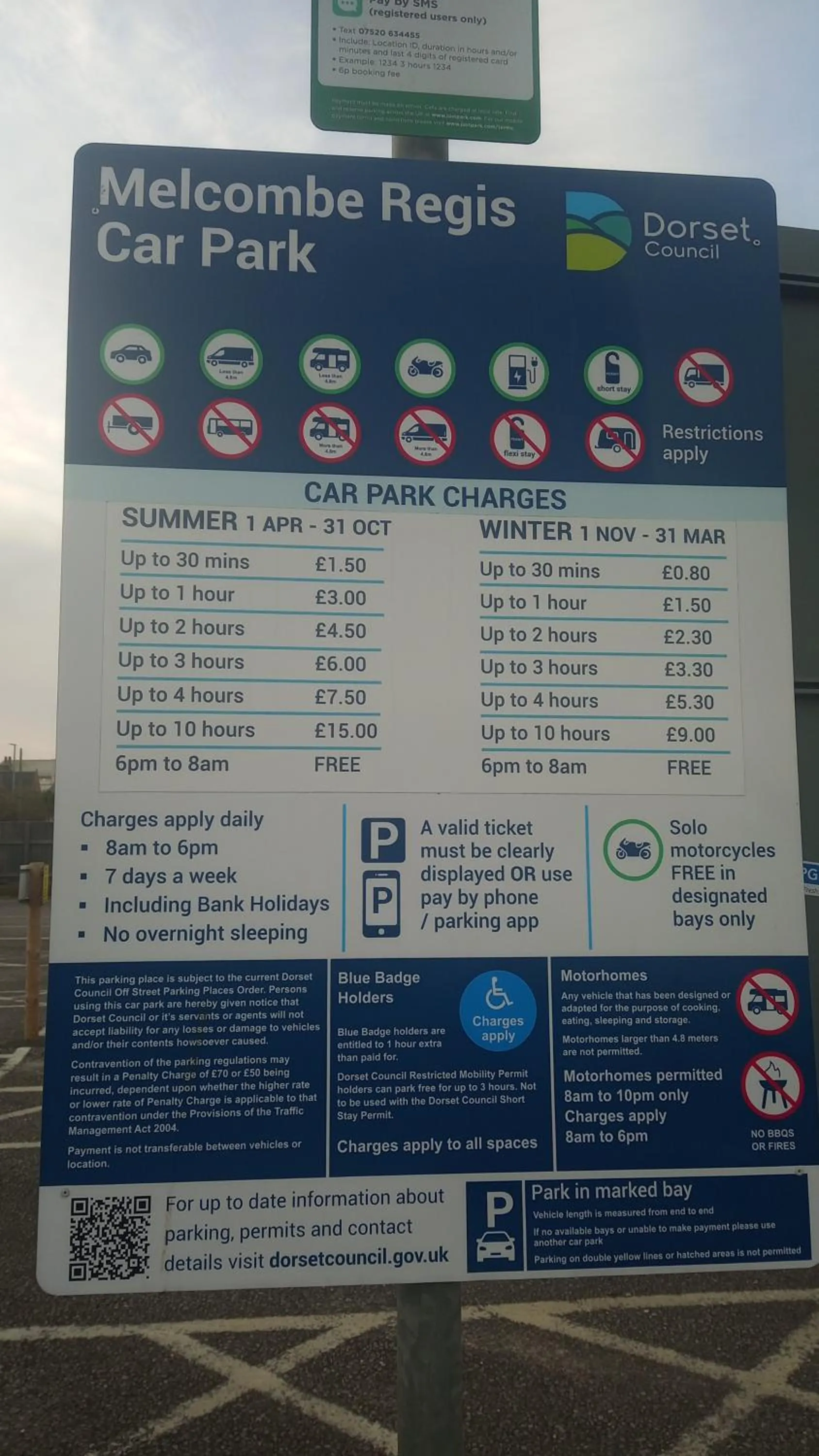 Parking in The Wilton Weymouth