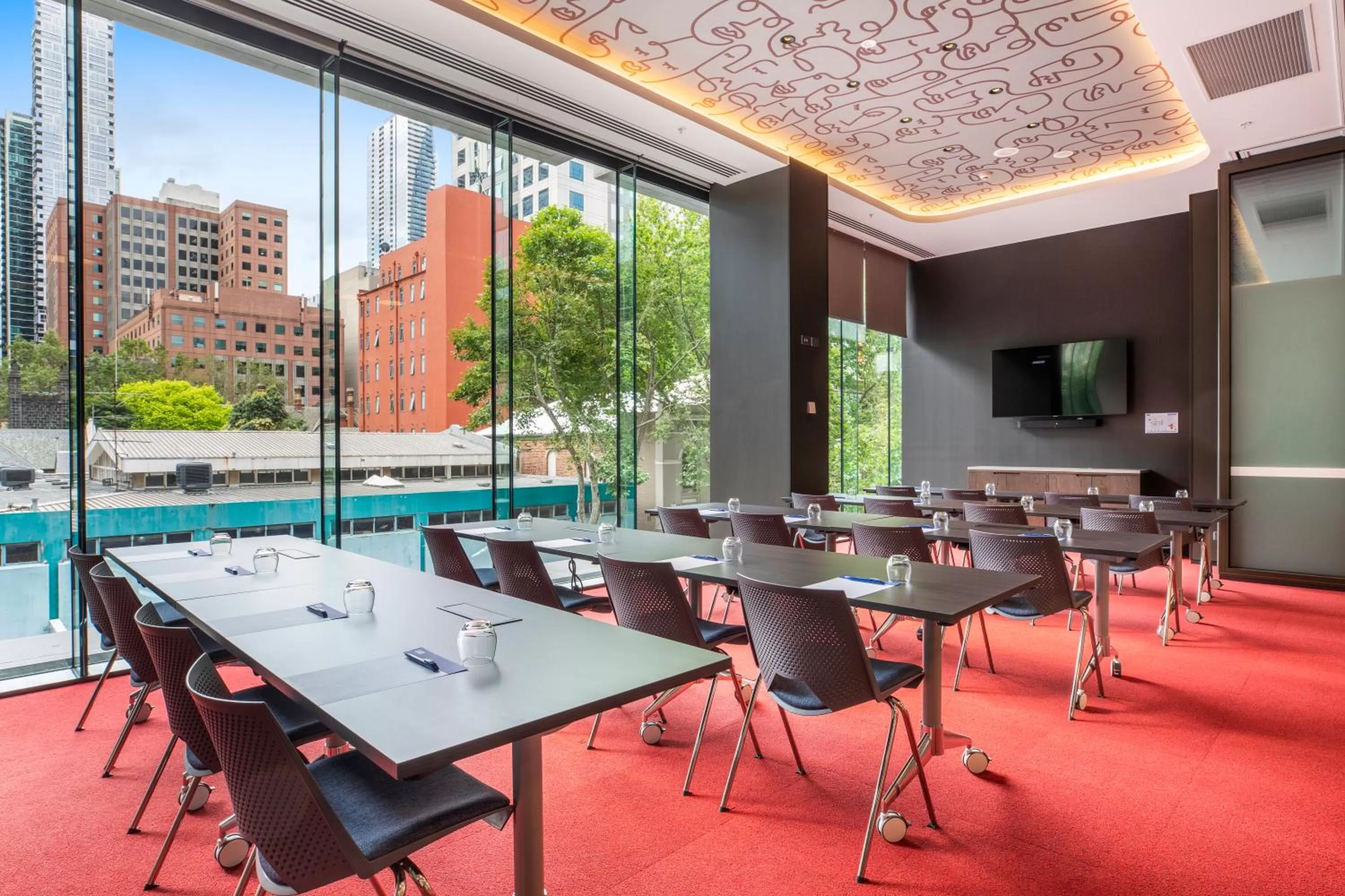 Meeting/conference room in Holiday Inn Express Melbourne Little Collins by IHG