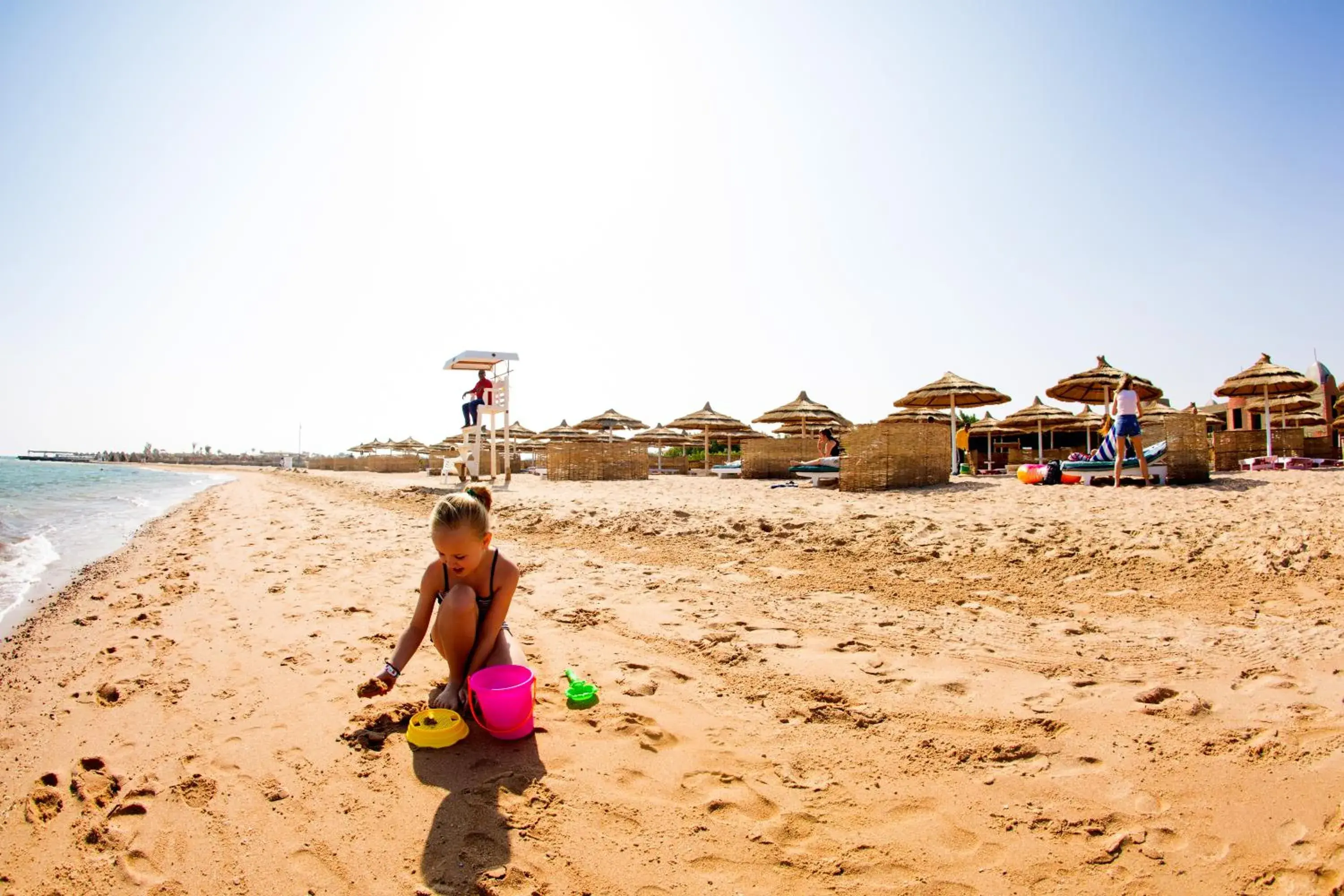 Beach in Titanic Resort Aqua Park