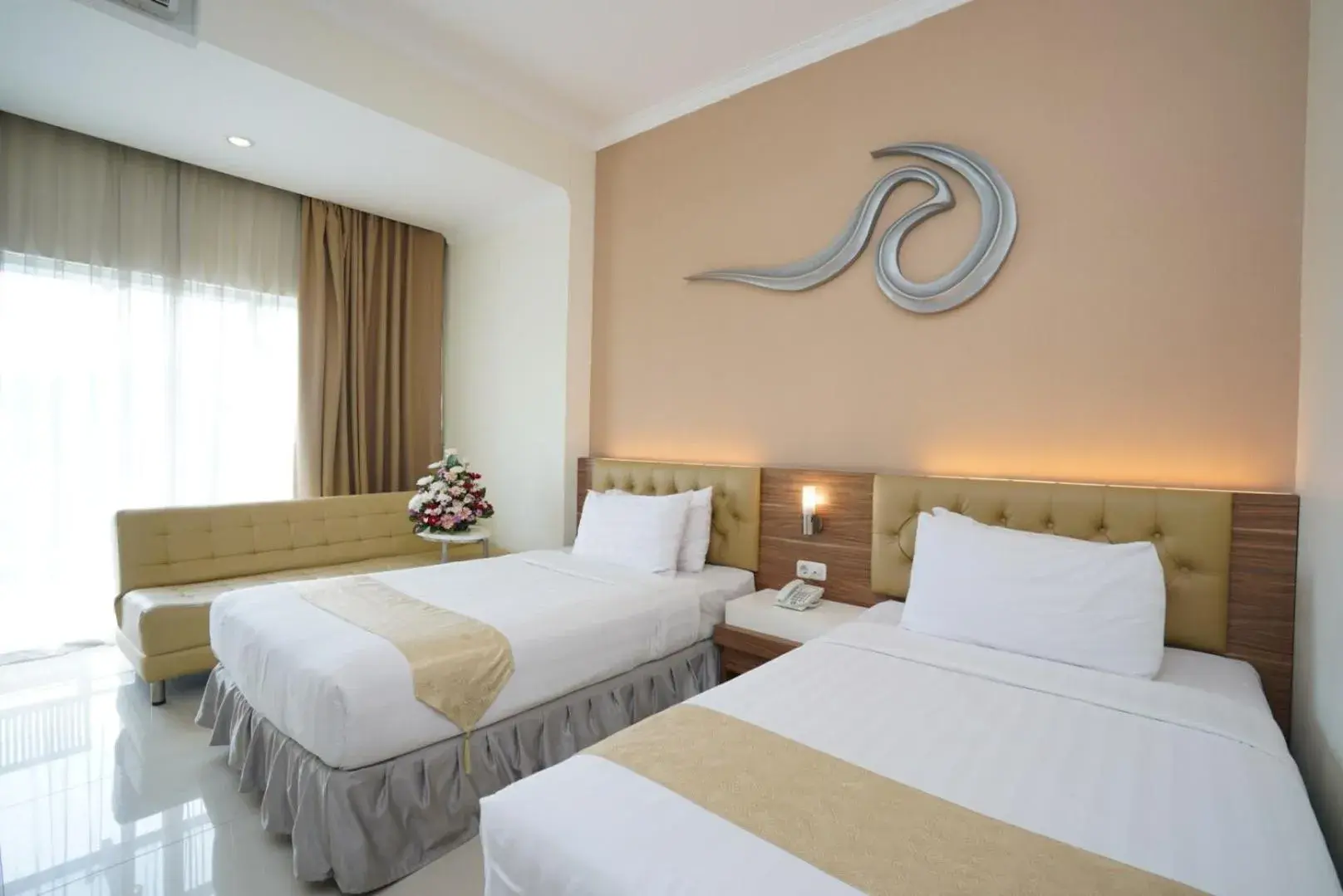 Bed in Lorin Sentul Hotel Bed in Lorin Sentul Hotel