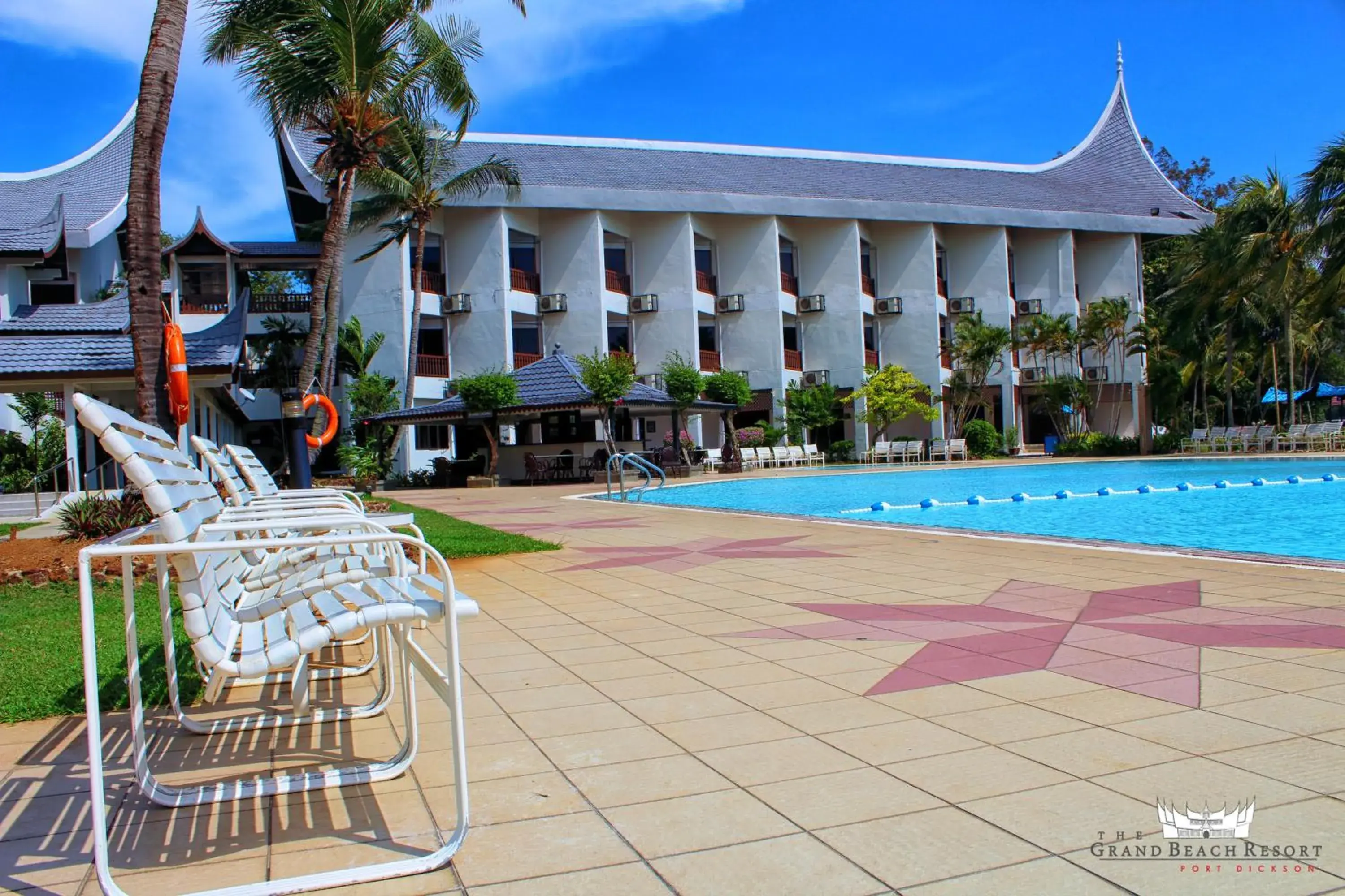 Swimming pool in The Grand Beach Resort