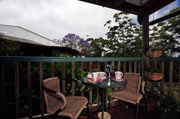 Balcony/Terrace in Tamborine Mountain Bed and Breakfast