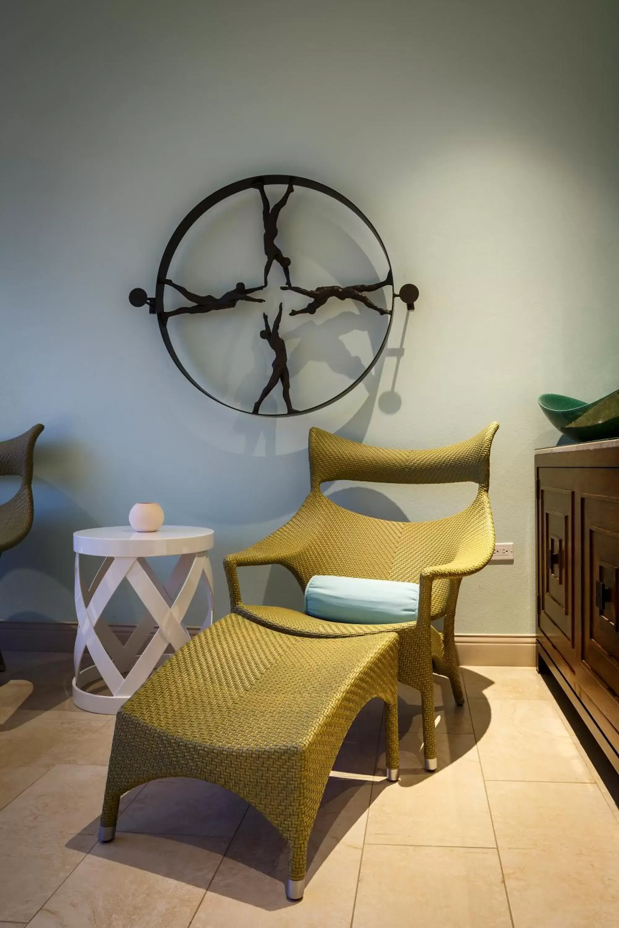 Decorative detail, Seating Area in Windjammer Landing Villa Beach Resort