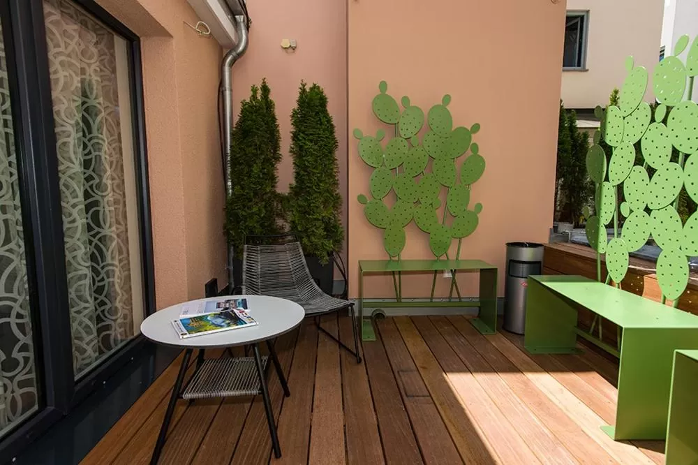 Balcony/Terrace in Trüffel Hotel