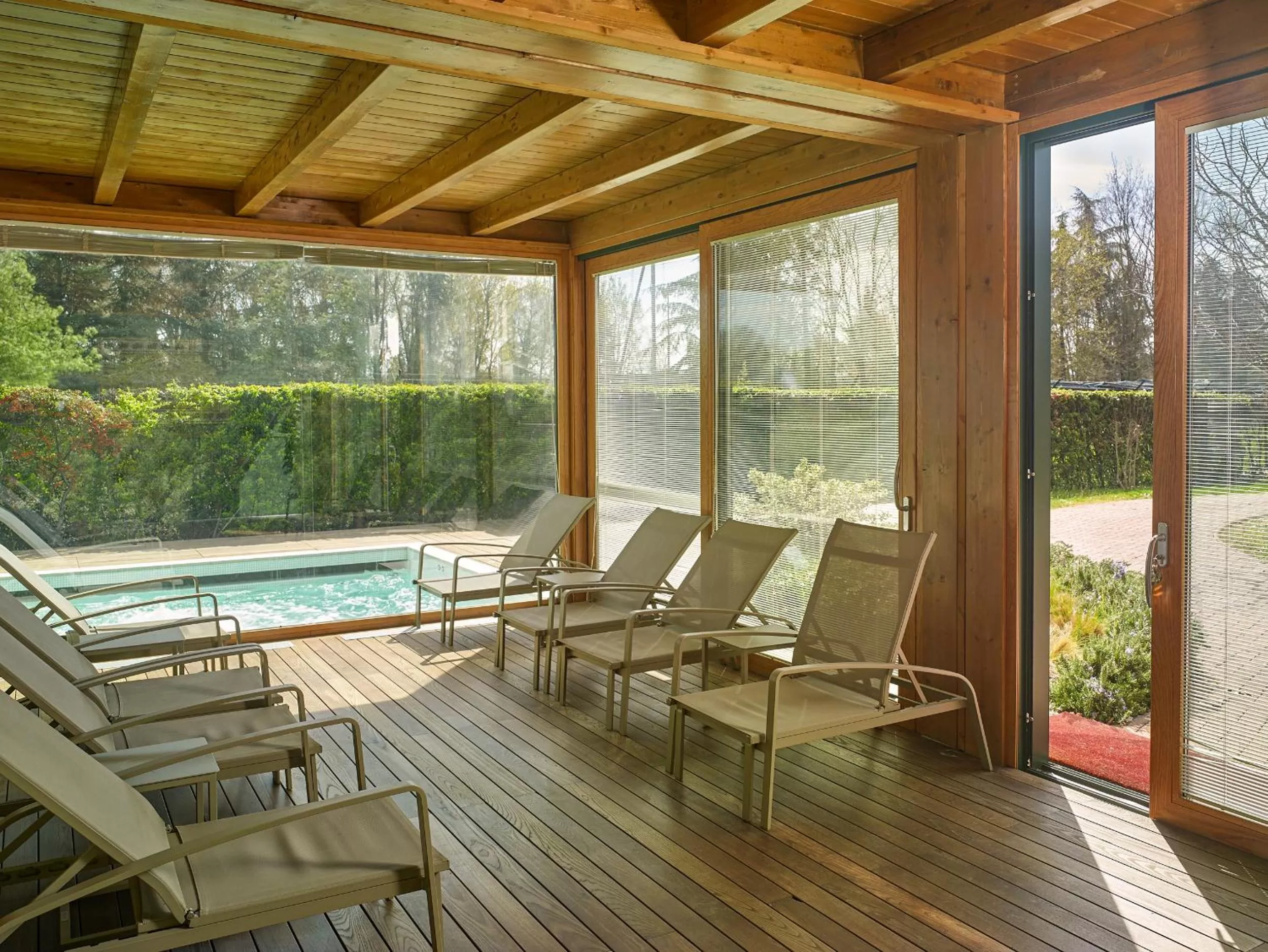 Hot Tub in Villa Abbondanzi Resort